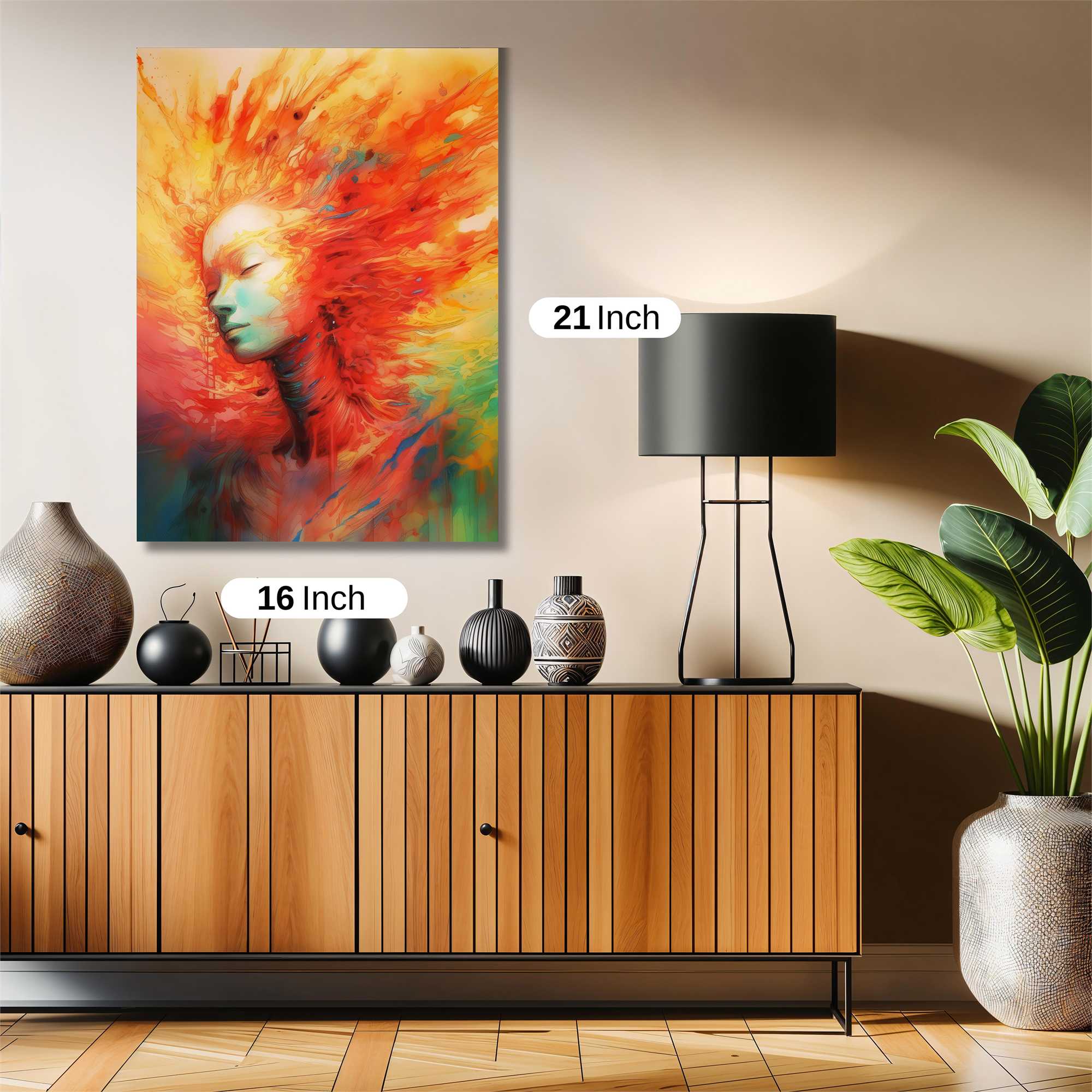 Phoenix Rebirth Safe Wall Magnetic / M