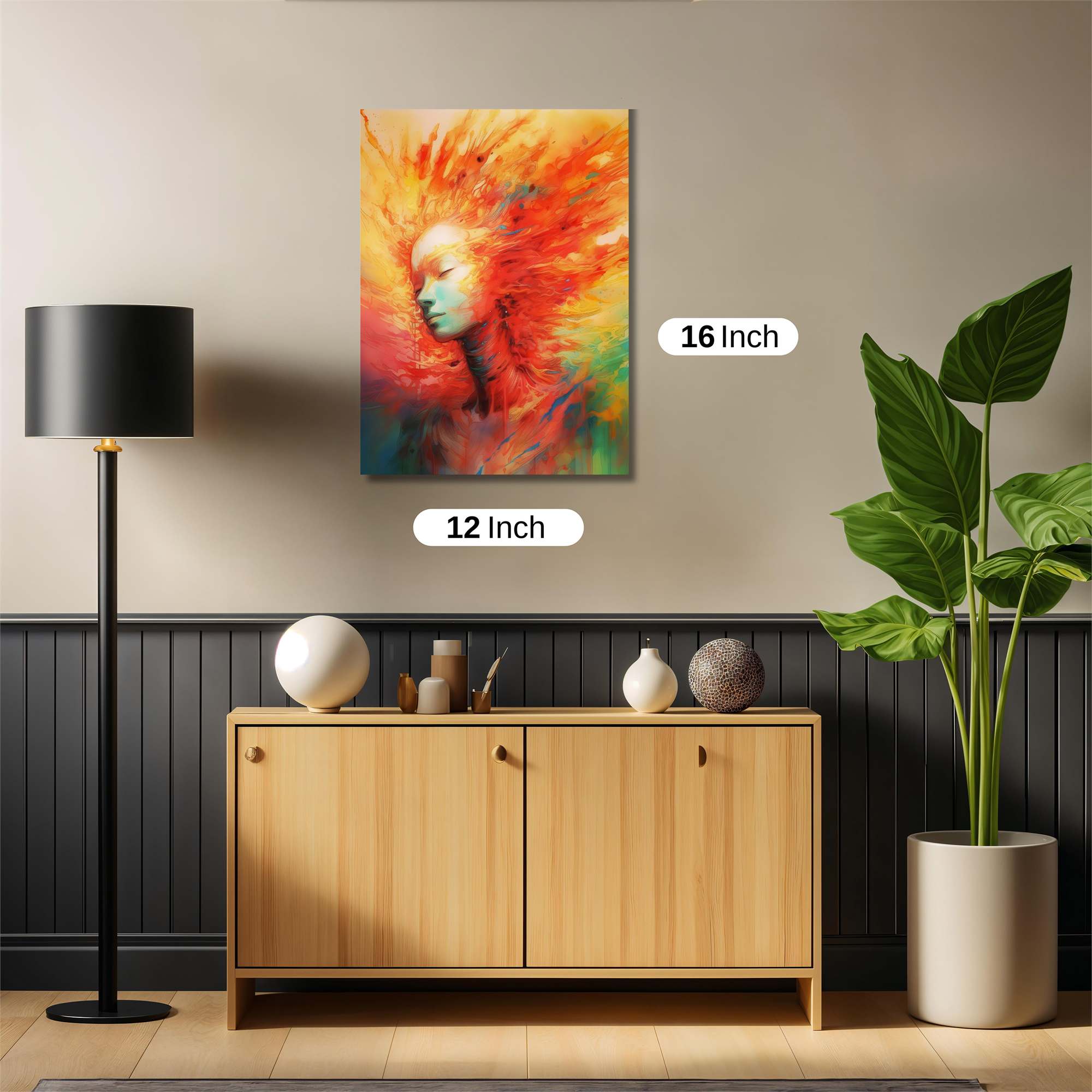 Phoenix Rebirth Safe Wall Magnetic / M