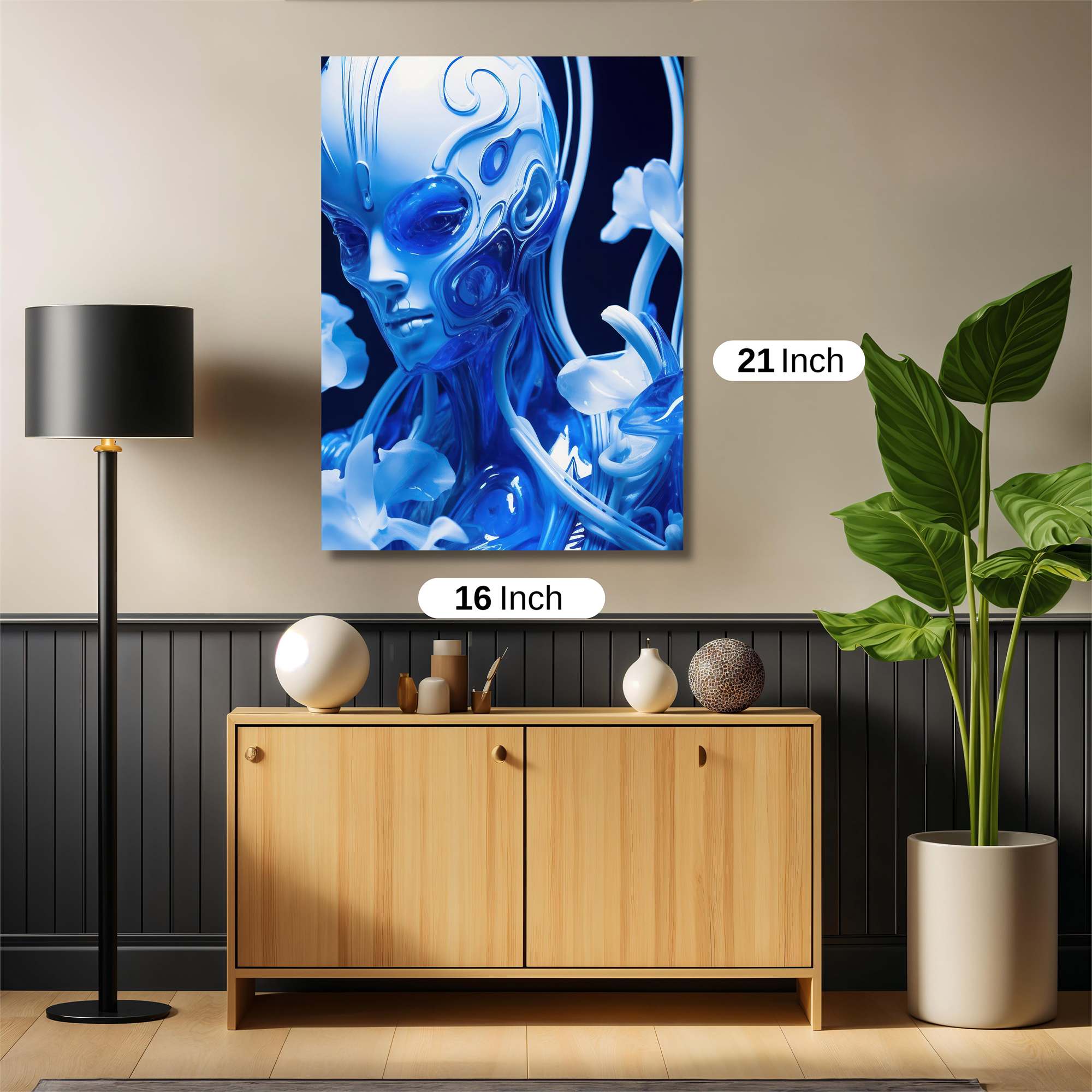 Alien Serenity Safe Wall Magnetic / M