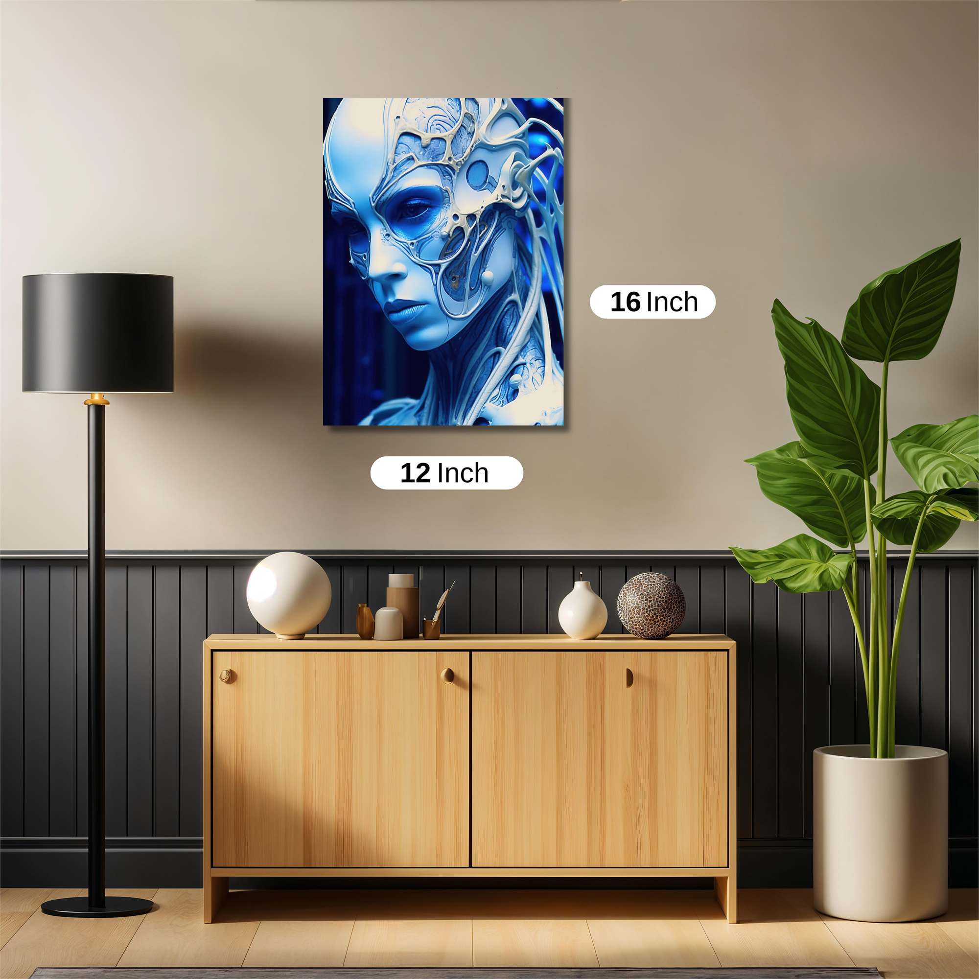 Cyber Enigma Safe Wall Magnetic / M