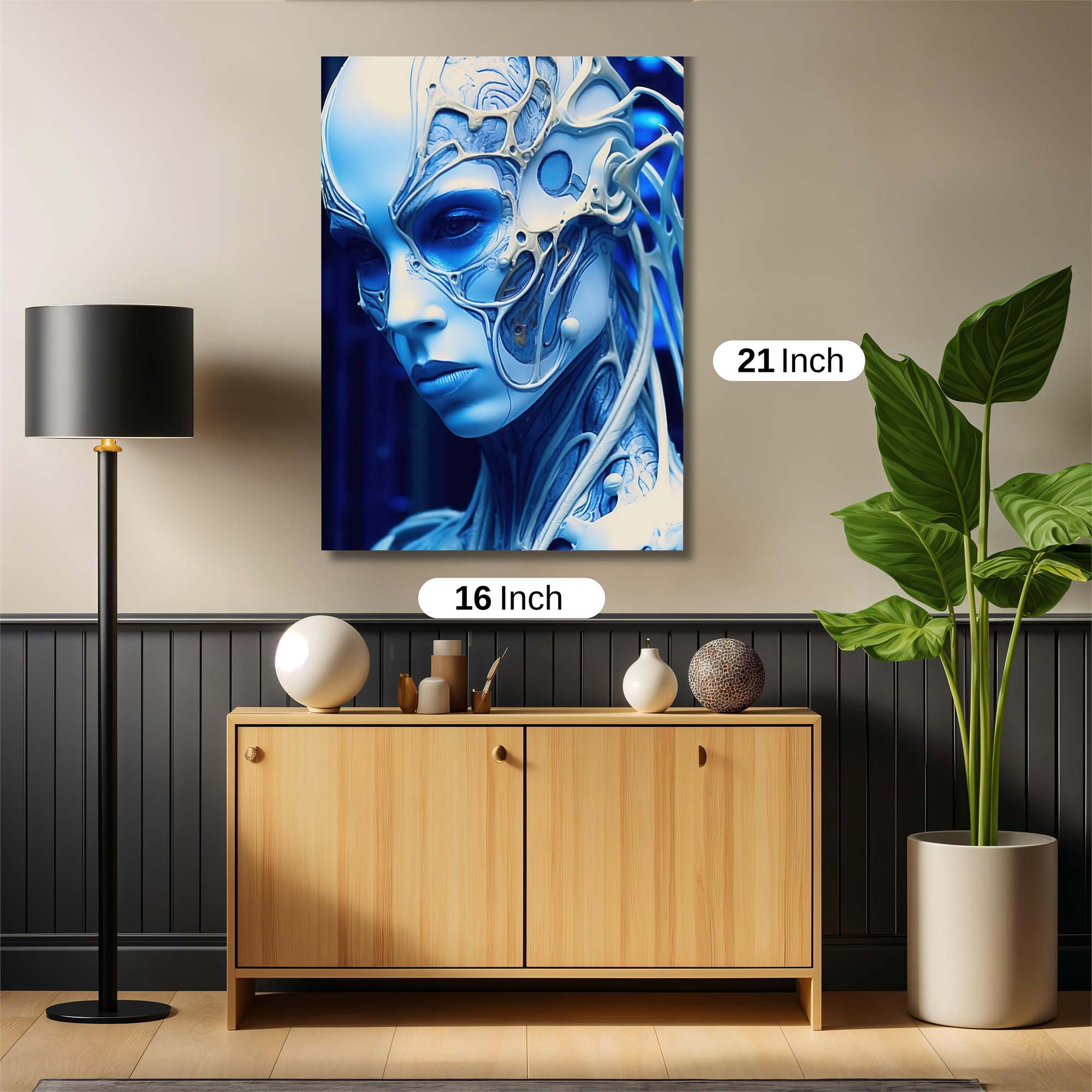 Cyber Enigma Safe Wall Magnetic / M