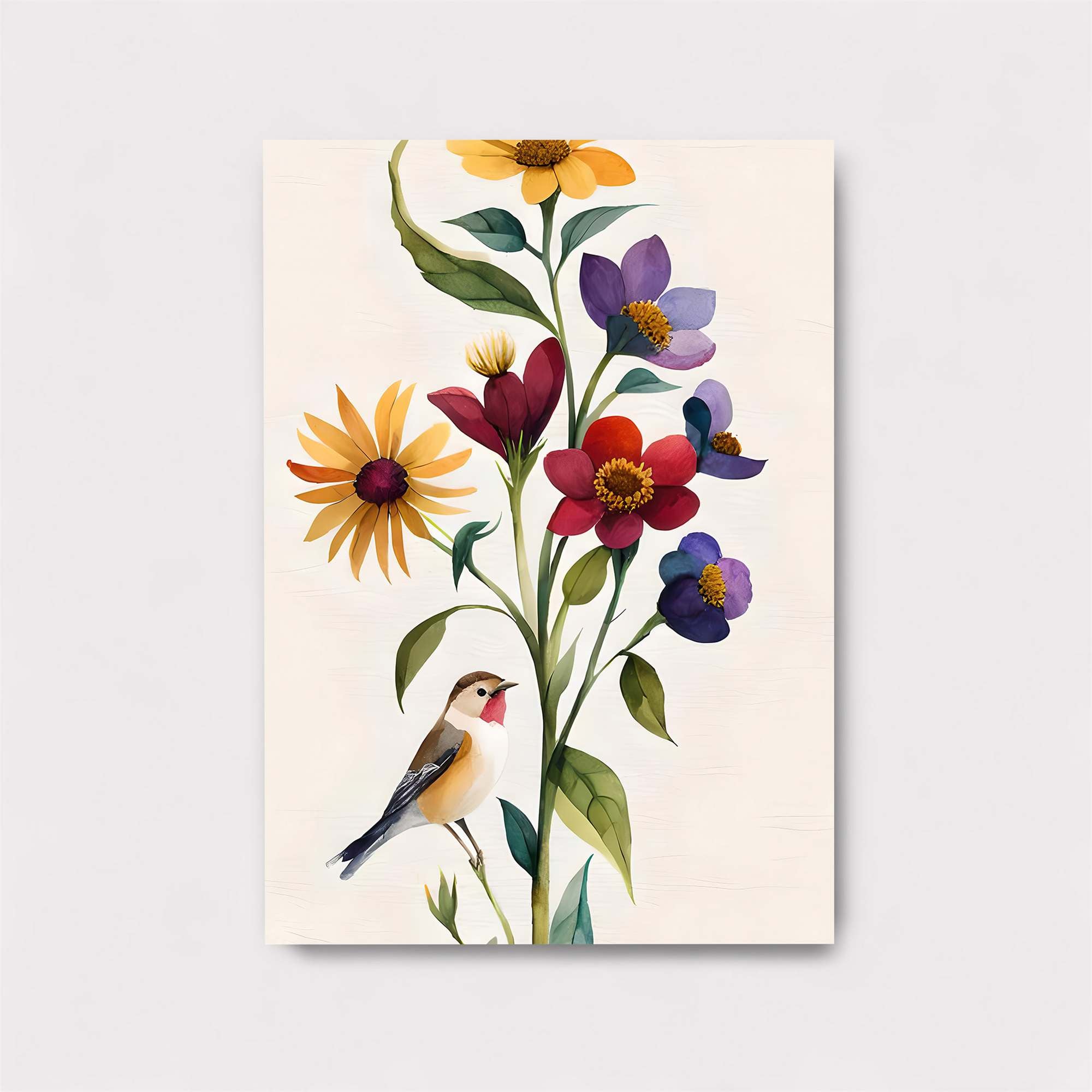 Floral Harmony Safe Wall Magnetic / M