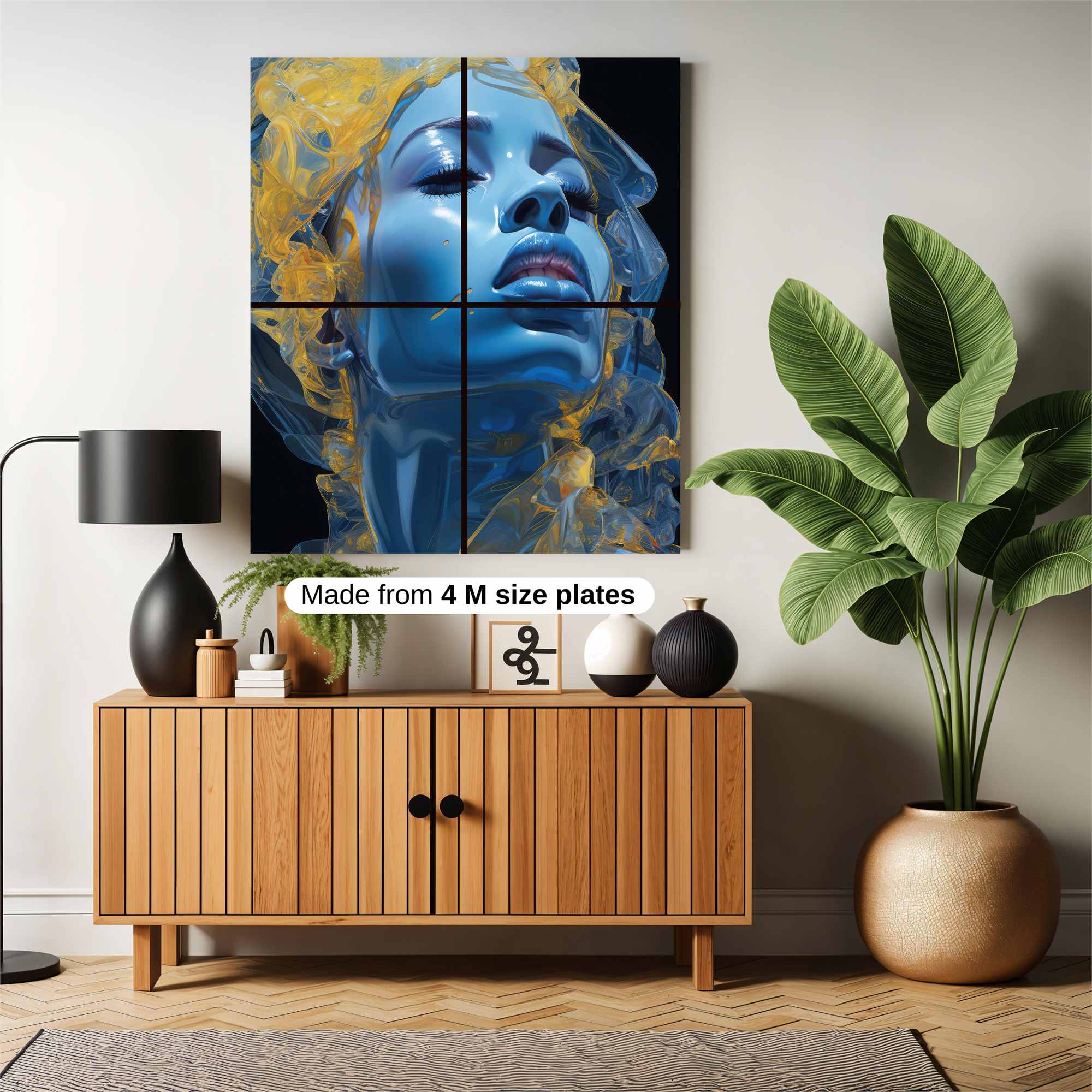 Azure Serenity Safe Wall Magnetic / M