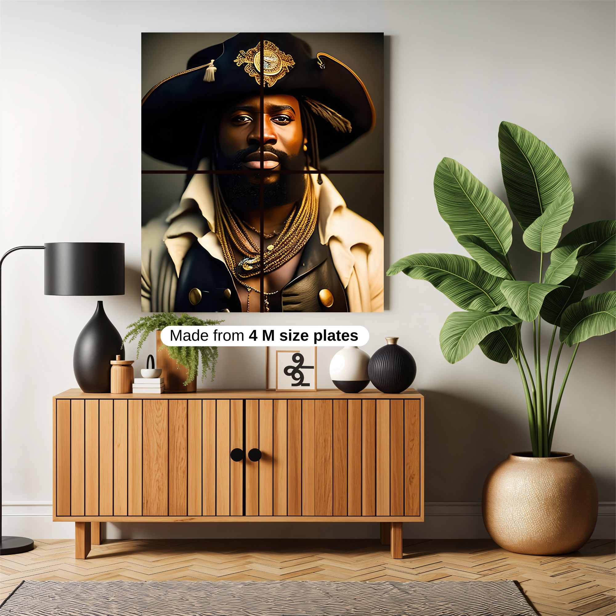 Pirate Regal Safe Wall Magnetic / M