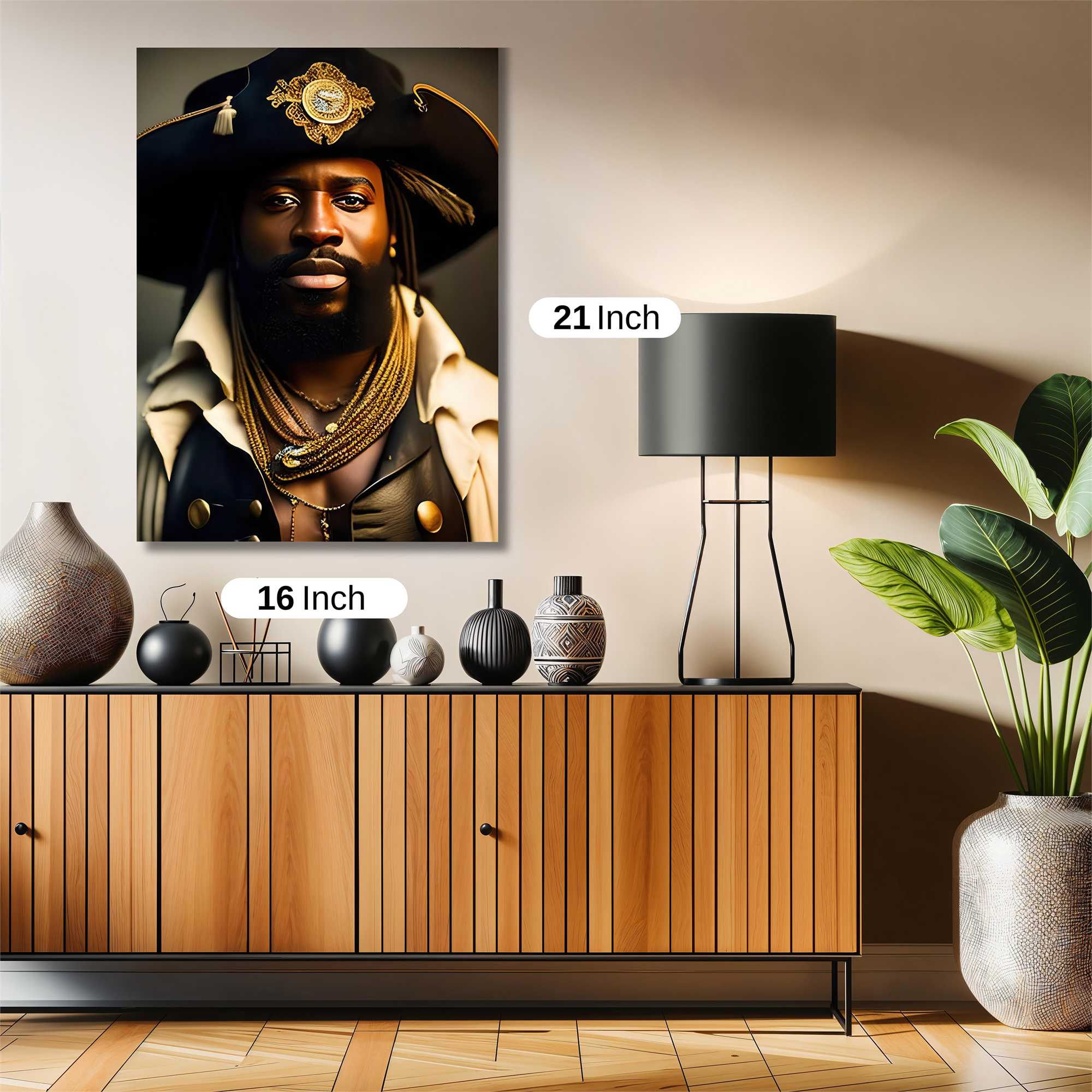 Pirate Regal Safe Wall Magnetic / M