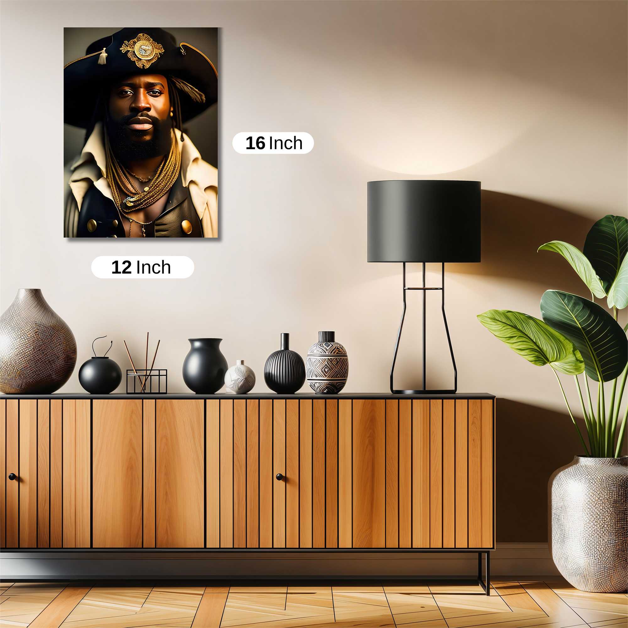 Pirate Regal Safe Wall Magnetic / M