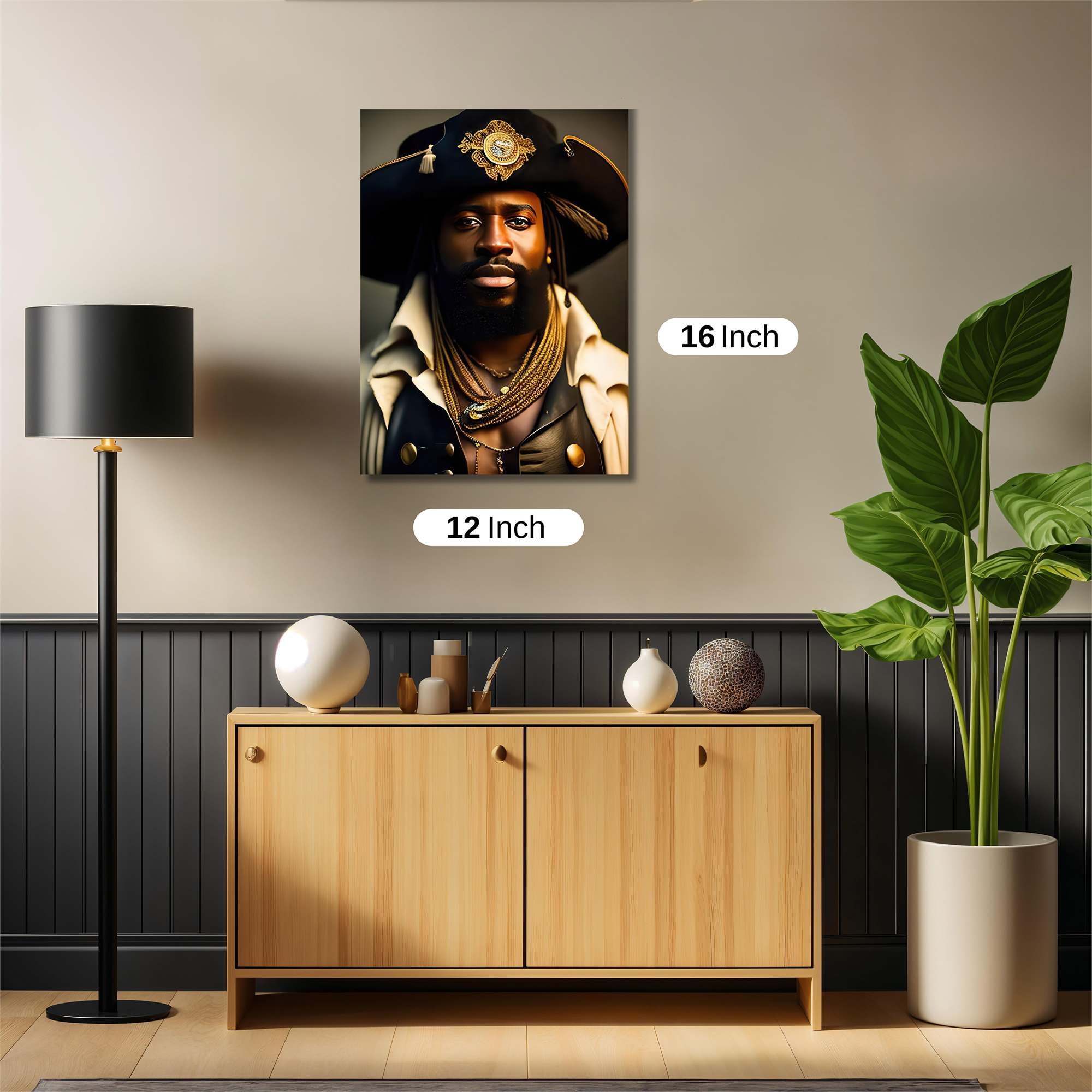 Pirate Regal Safe Wall Magnetic / M