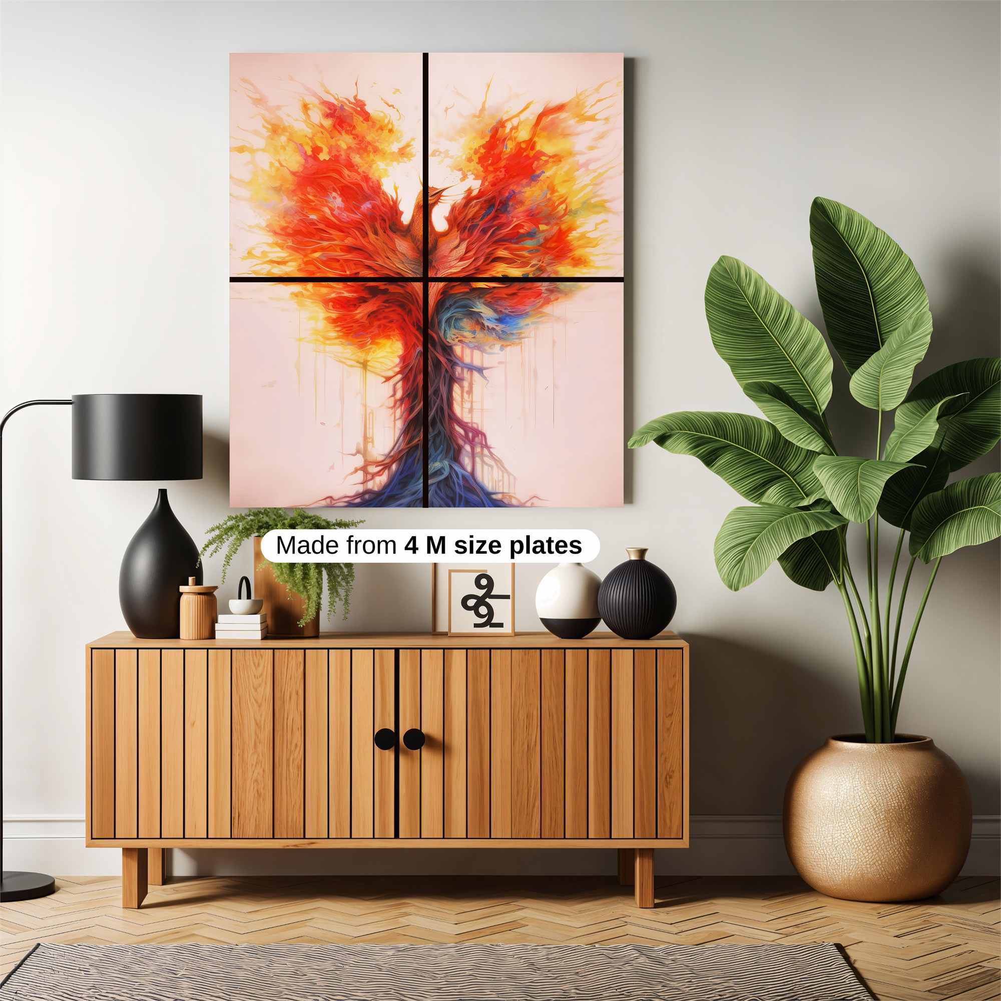 Phoenix Rebirth Safe Wall Magnetic / M