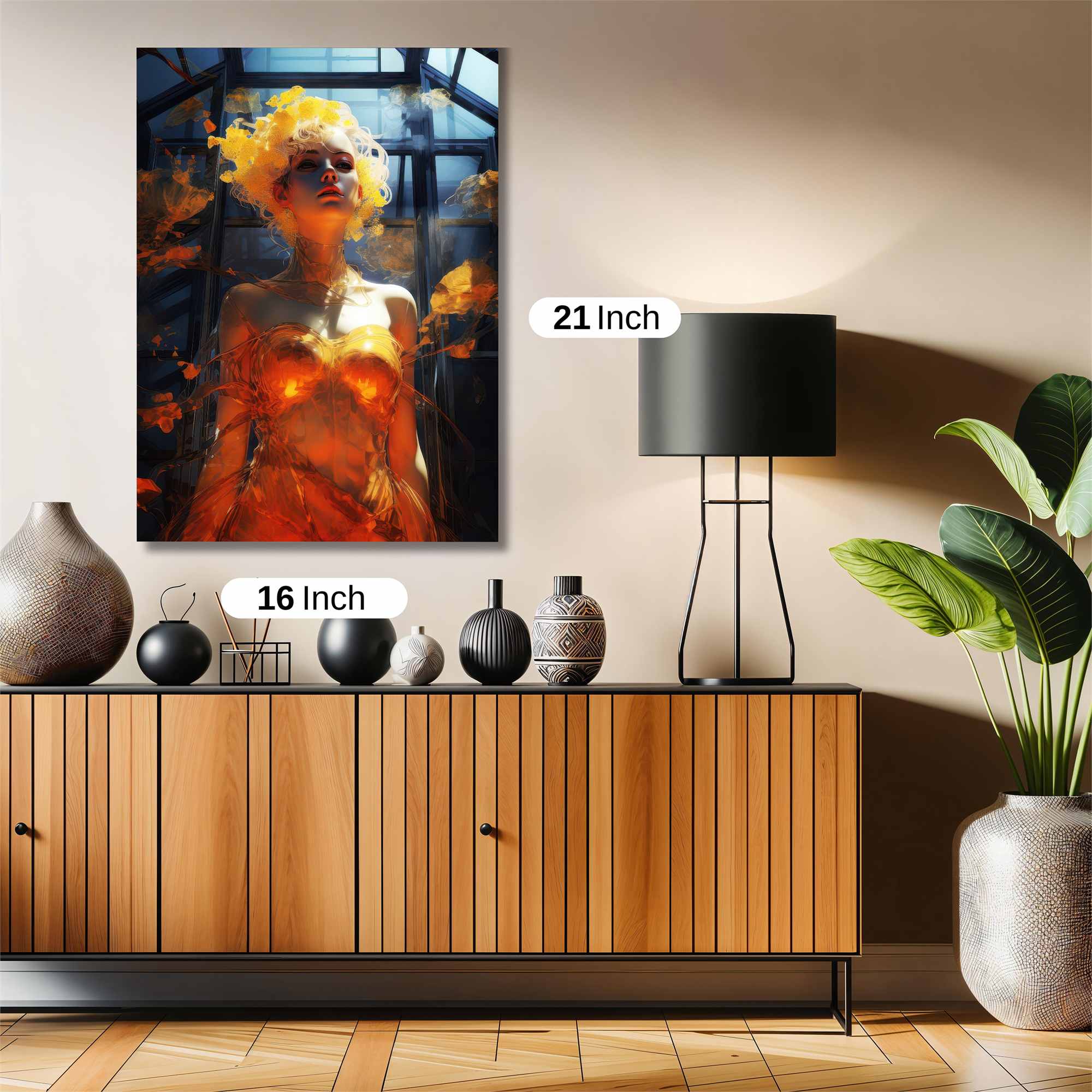 Flame Enigma Safe Wall Magnetic / M