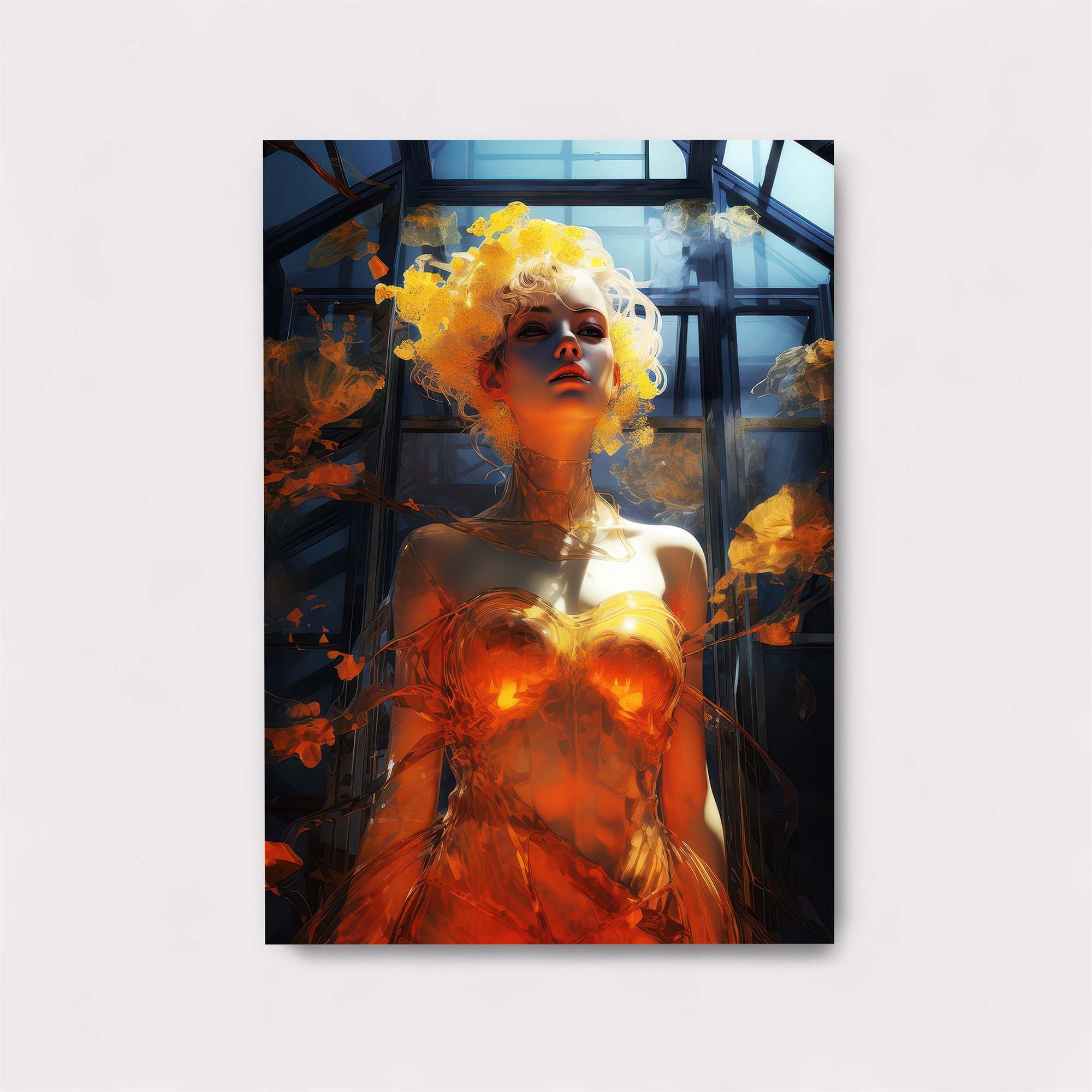 Flame Enigma Safe Wall Magnetic / M