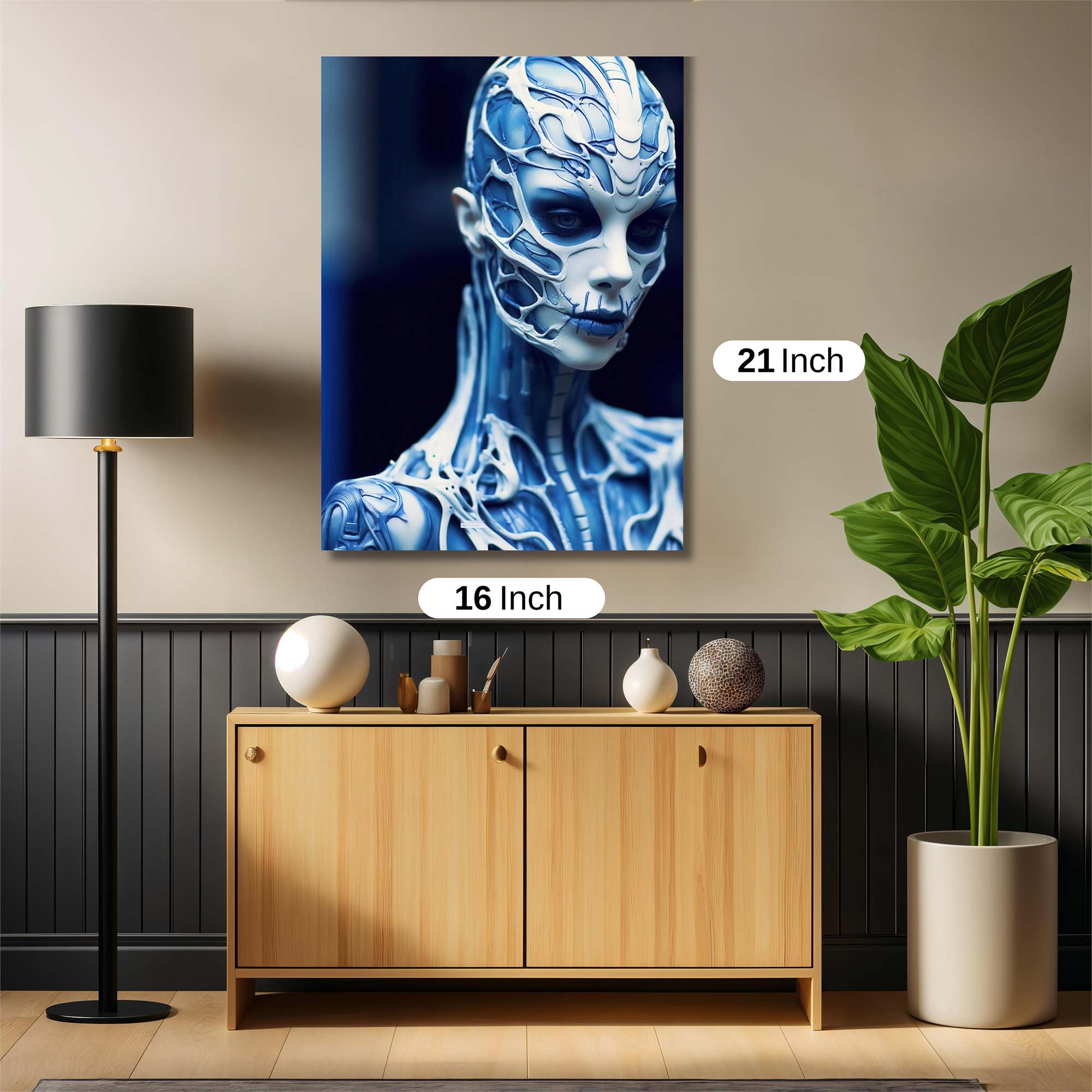 Cyber Enigma Safe Wall Magnetic / M