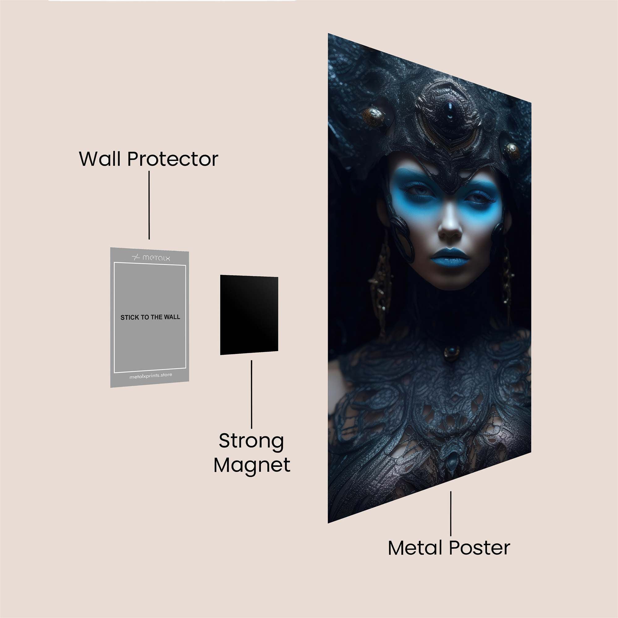 Mystic Enigma Safe Wall Magnetic / M
