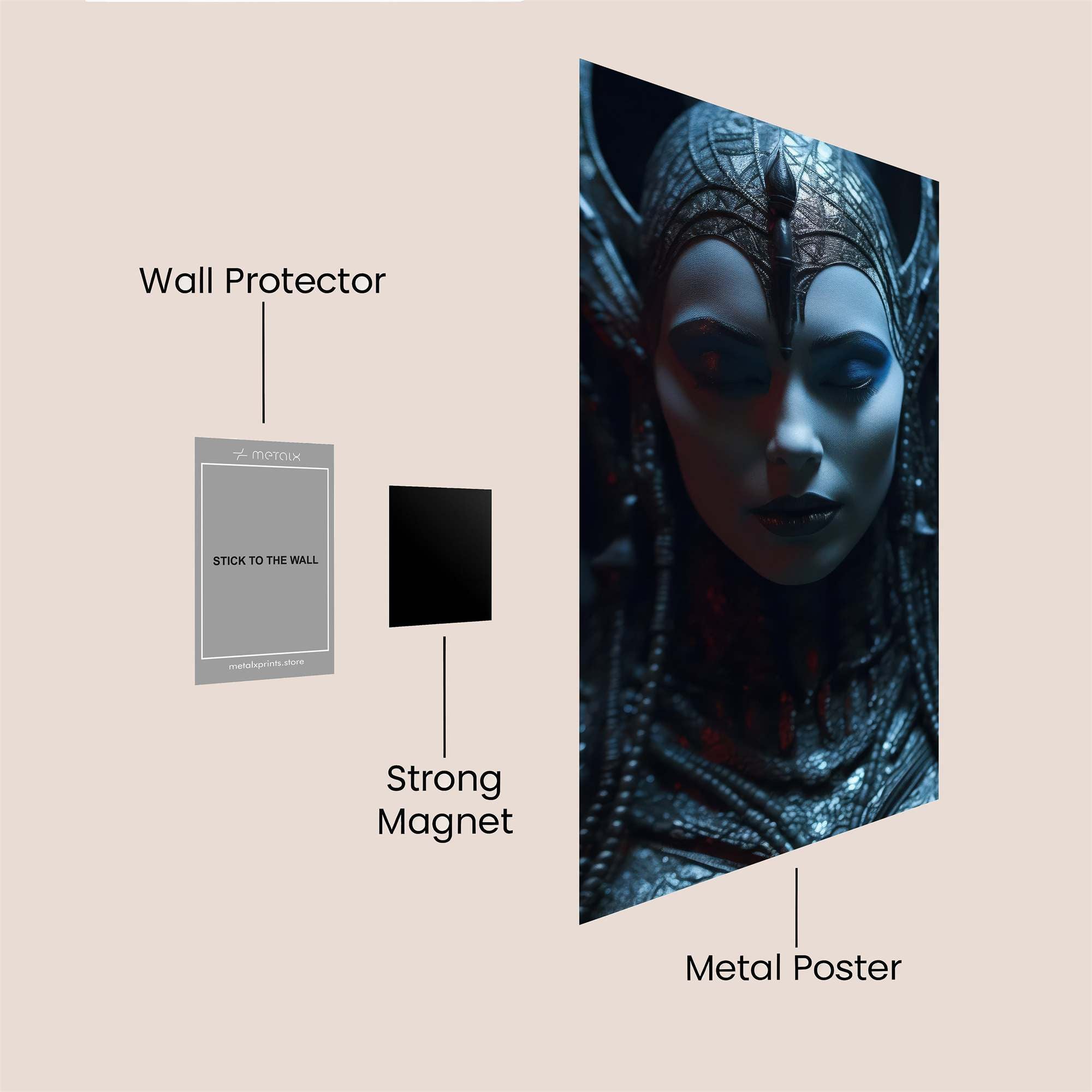 Hela Regal Safe Wall Magnetic / M