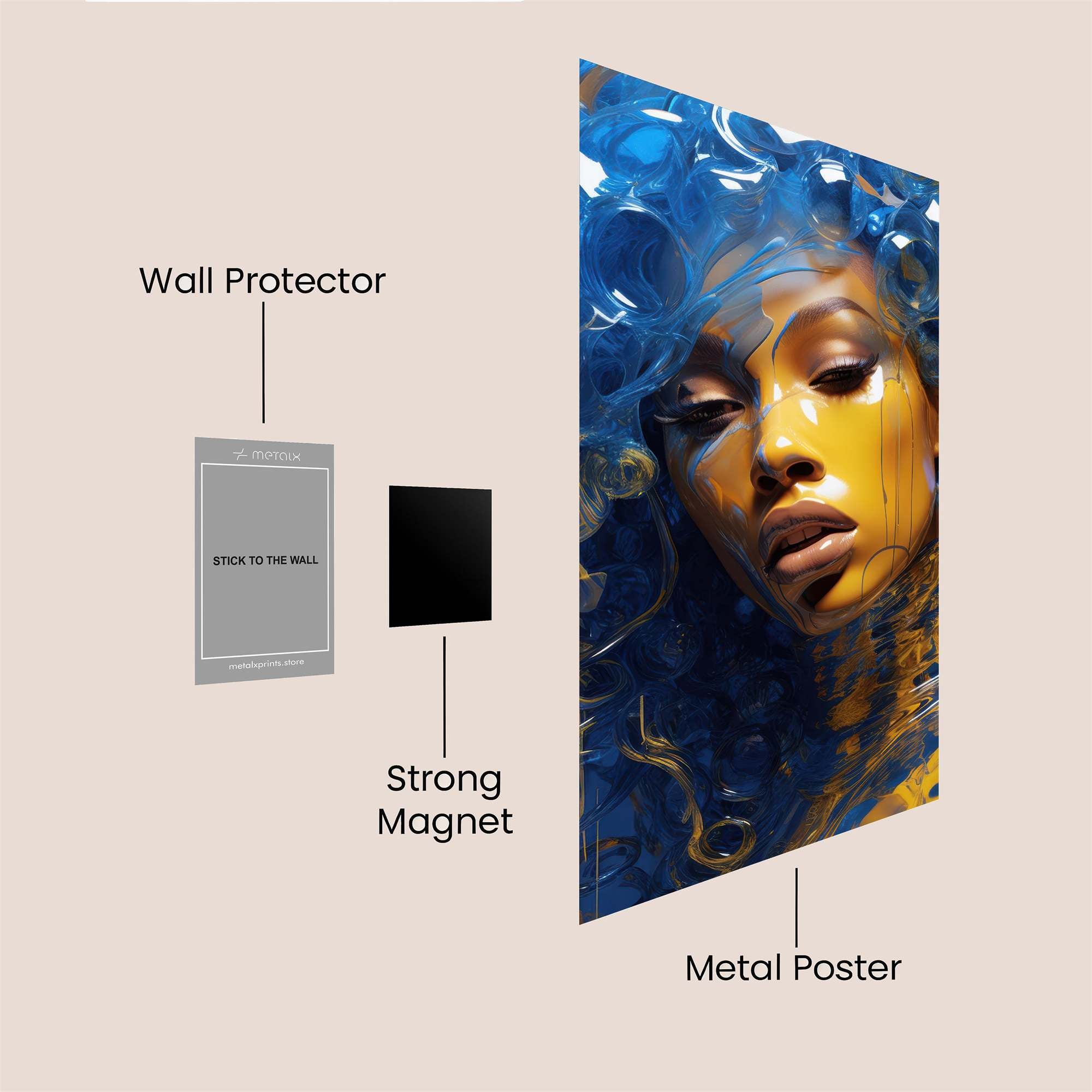 Neon Dream Safe Wall Magnetic / M