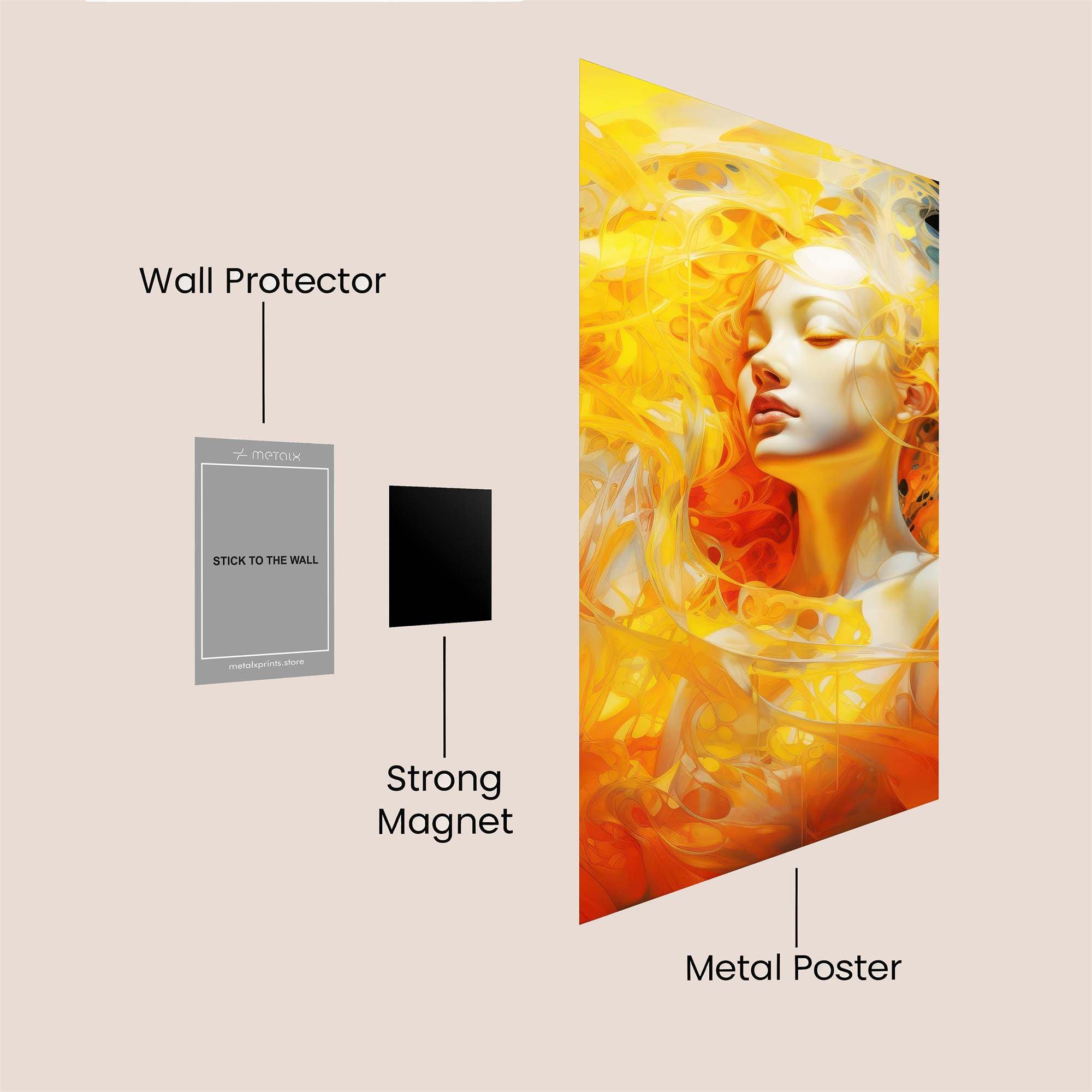 Blaze Serenity Safe Wall Magnetic / M
