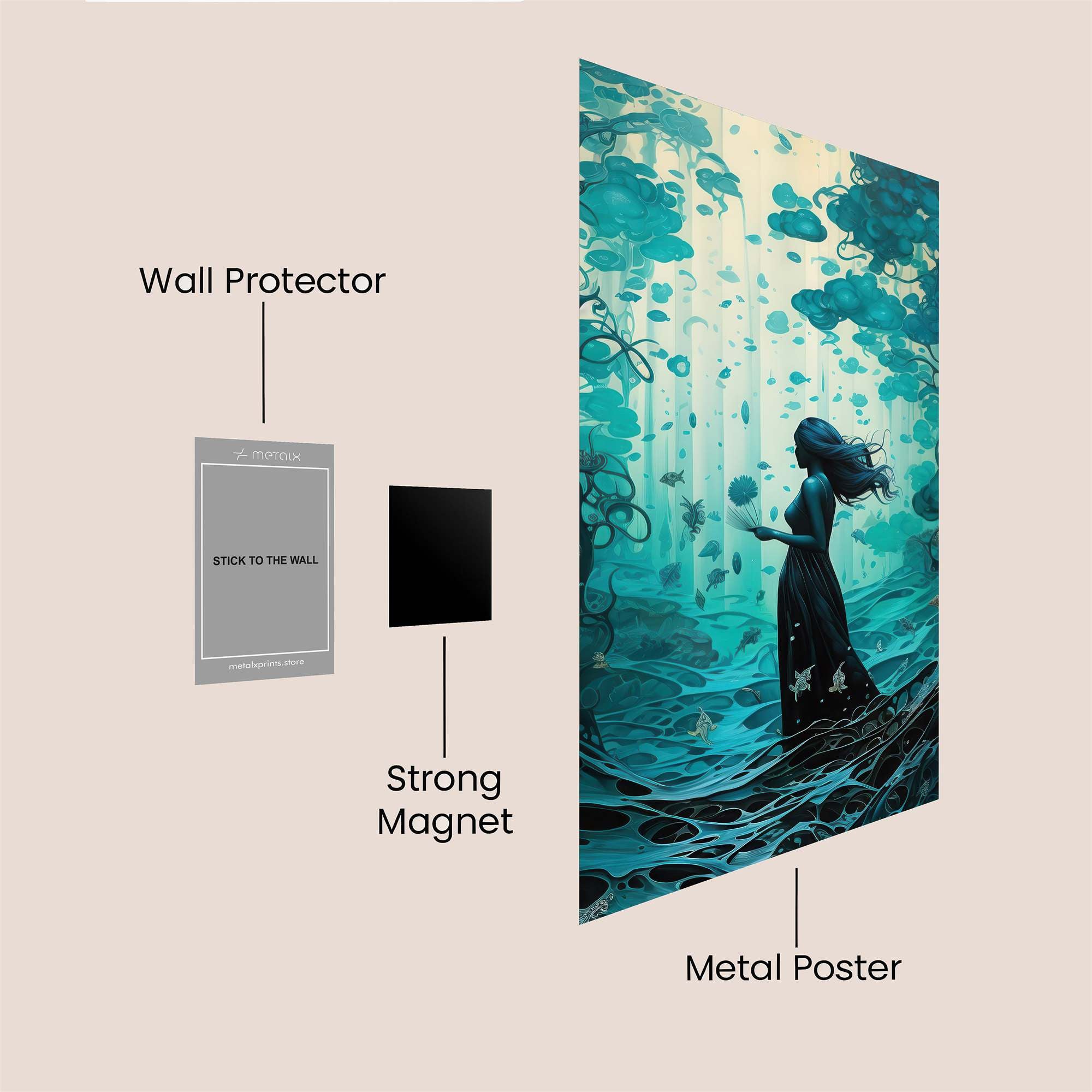 Enchantress Dream Safe Wall Magnetic / M
