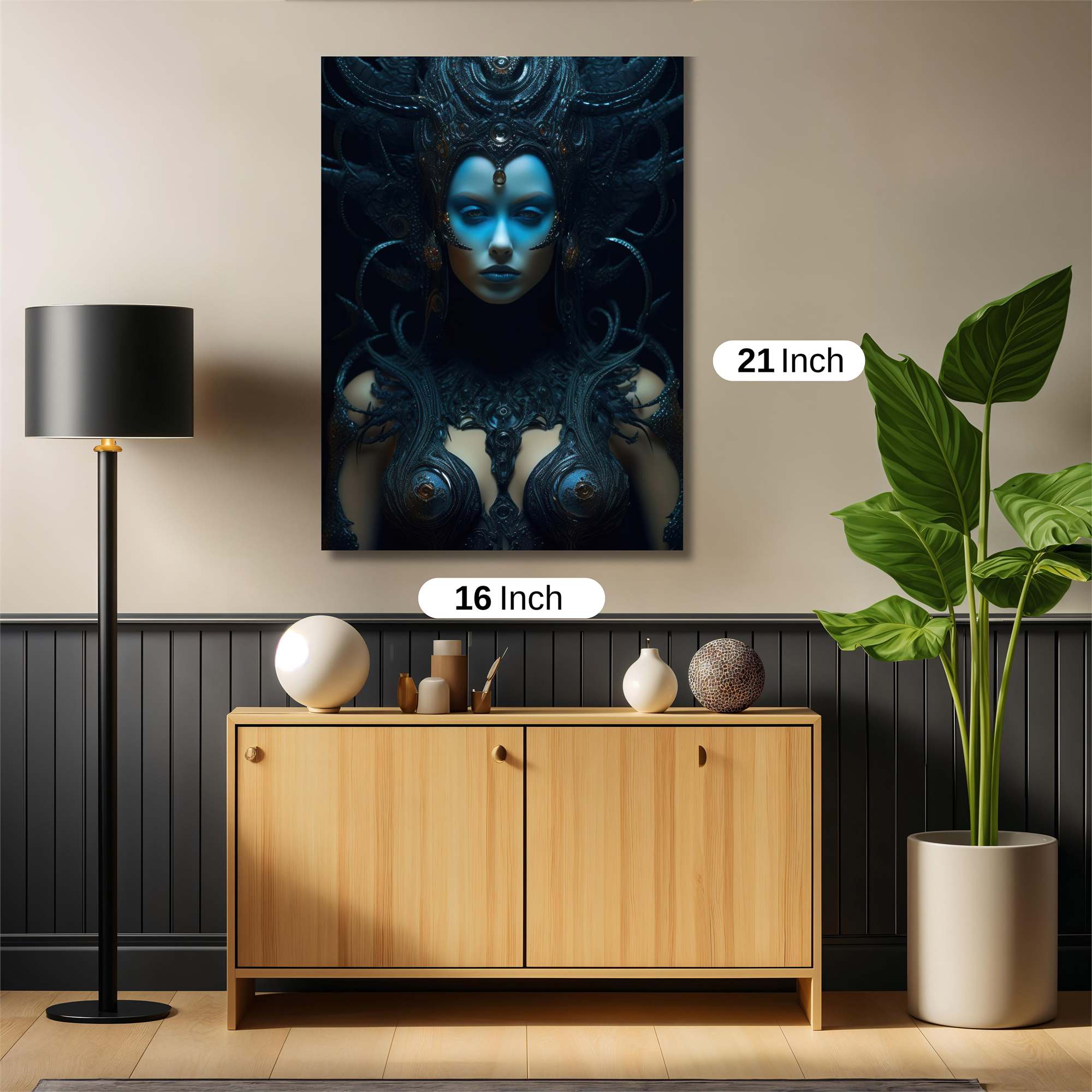Goddess Eerie Safe Wall Magnetic / M