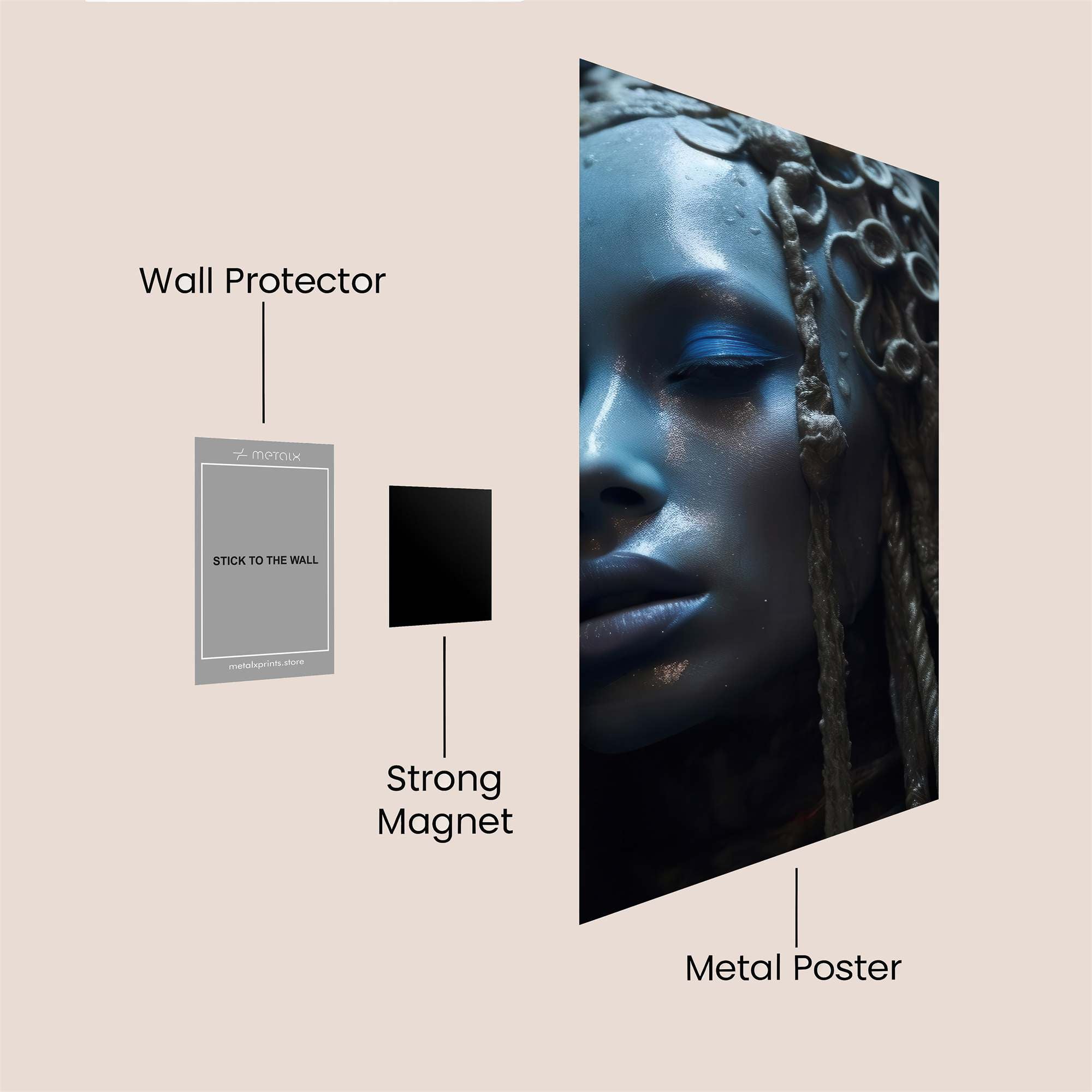 Na'vi Serenity Safe Wall Magnetic / M
