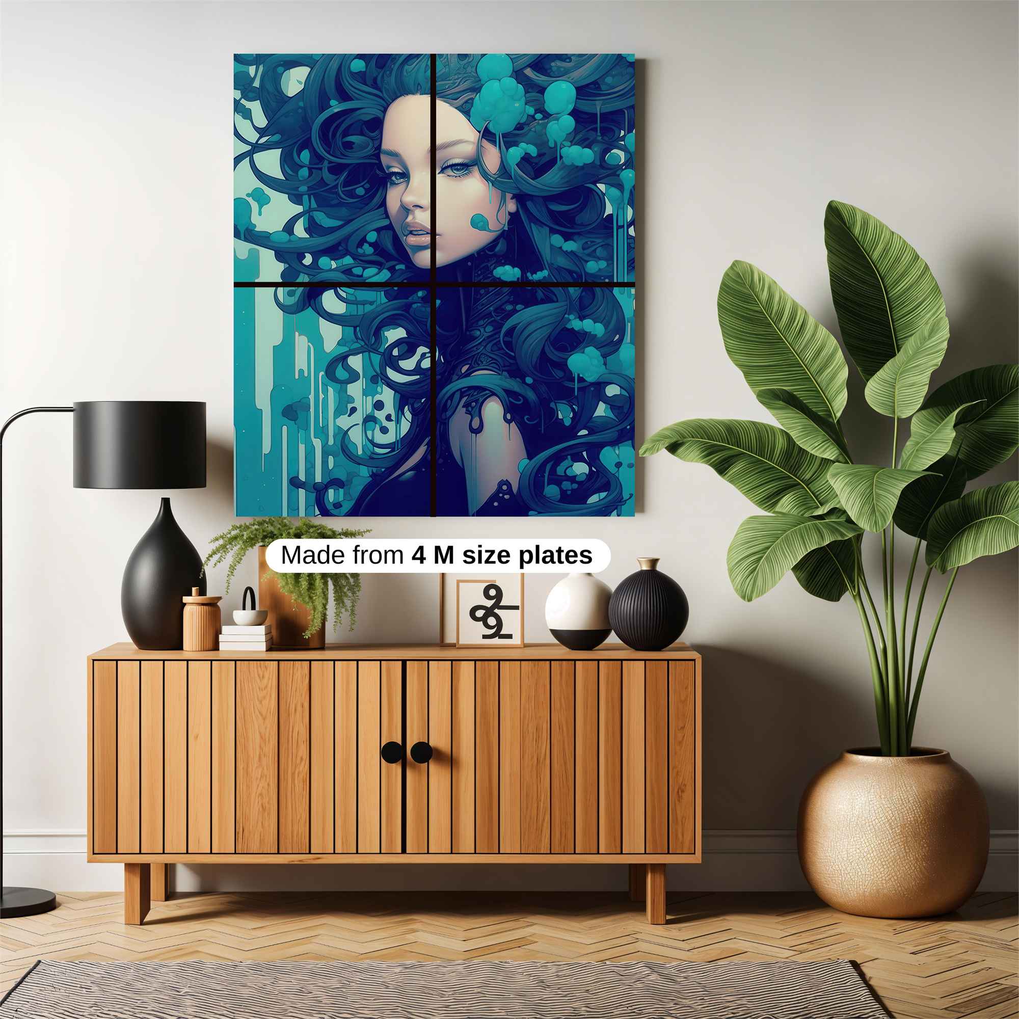 Aqua Enigma Safe Wall Magnetic / M