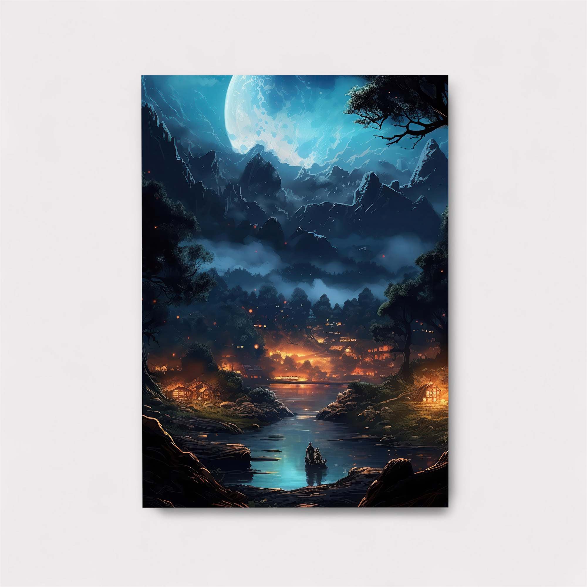 Moonlit Serenity Safe Wall Magnetic / M