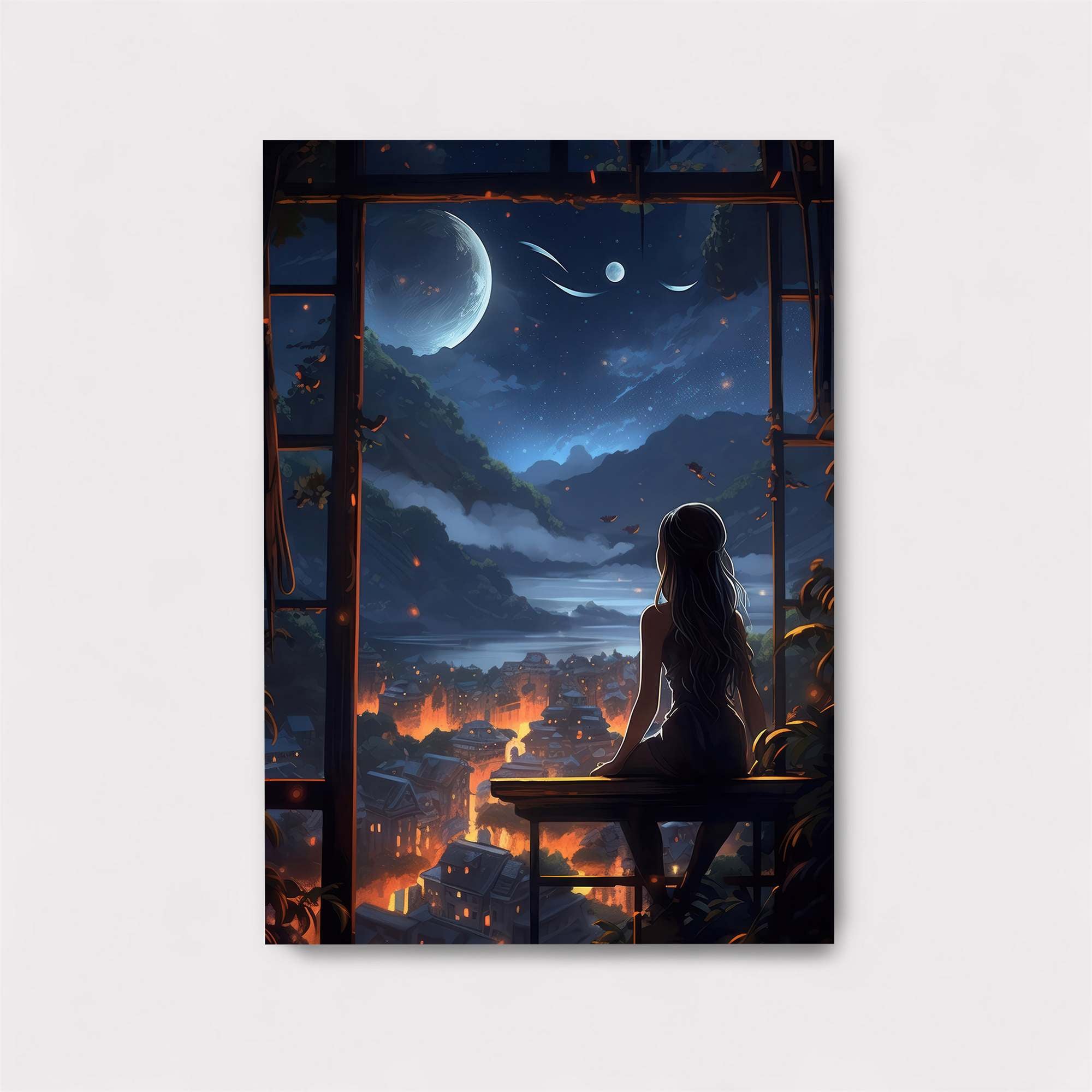 Moonlit Reverie Safe Wall Magnetic / M