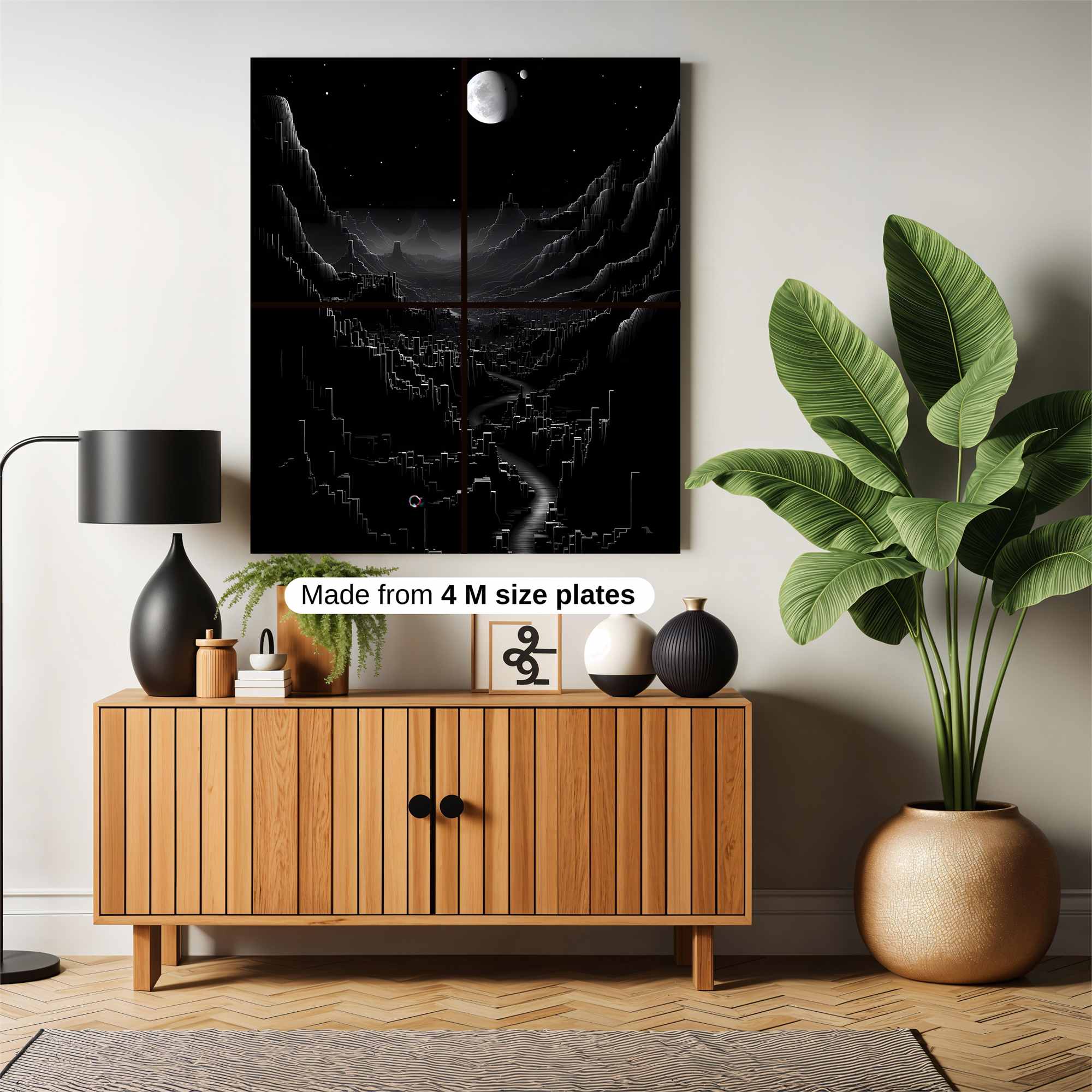 Moonlit Enigma Safe Wall Magnetic / M