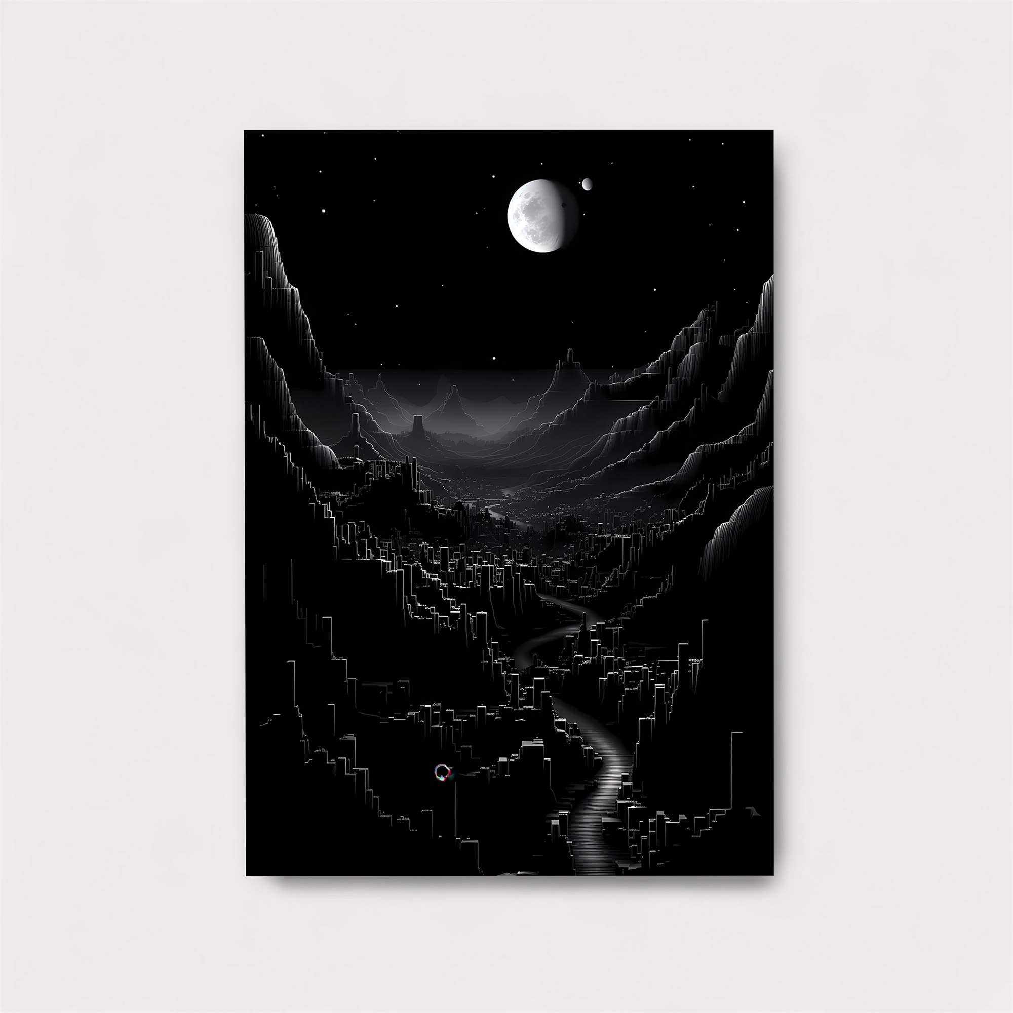 Moonlit Enigma Safe Wall Magnetic / M