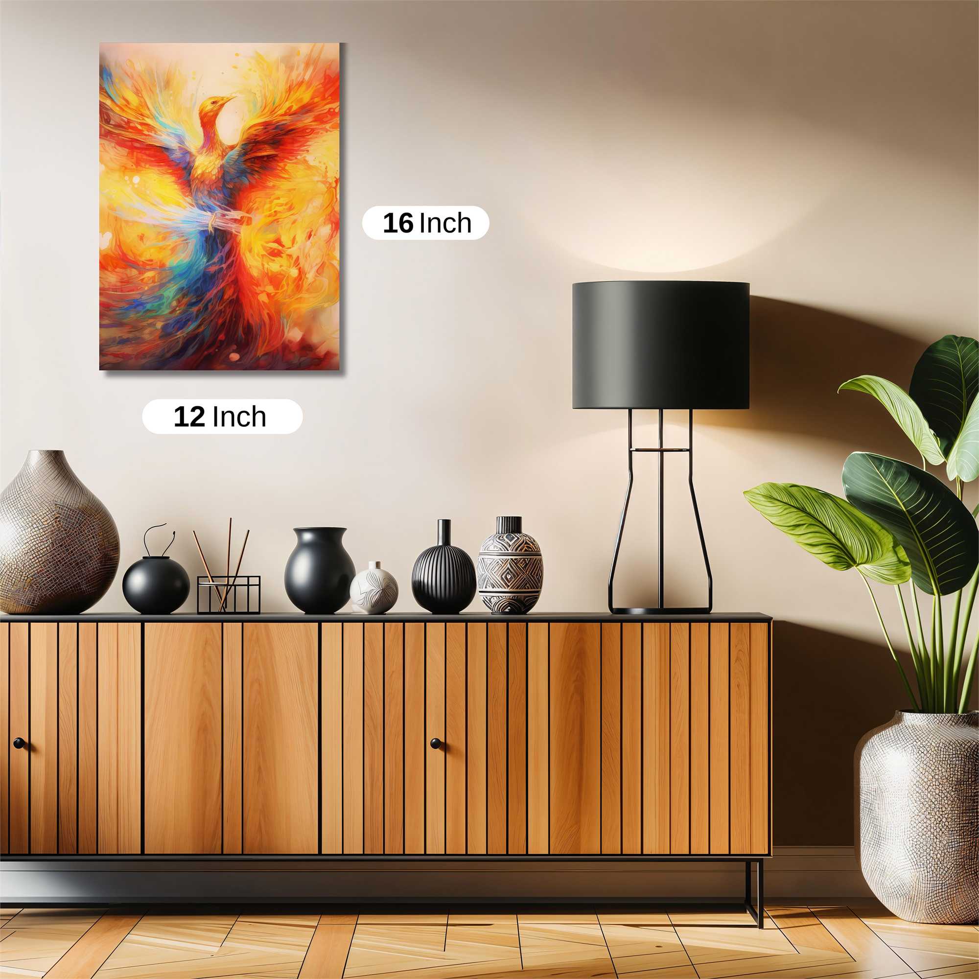 Phoenix Rebirth Safe Wall Magnetic / M