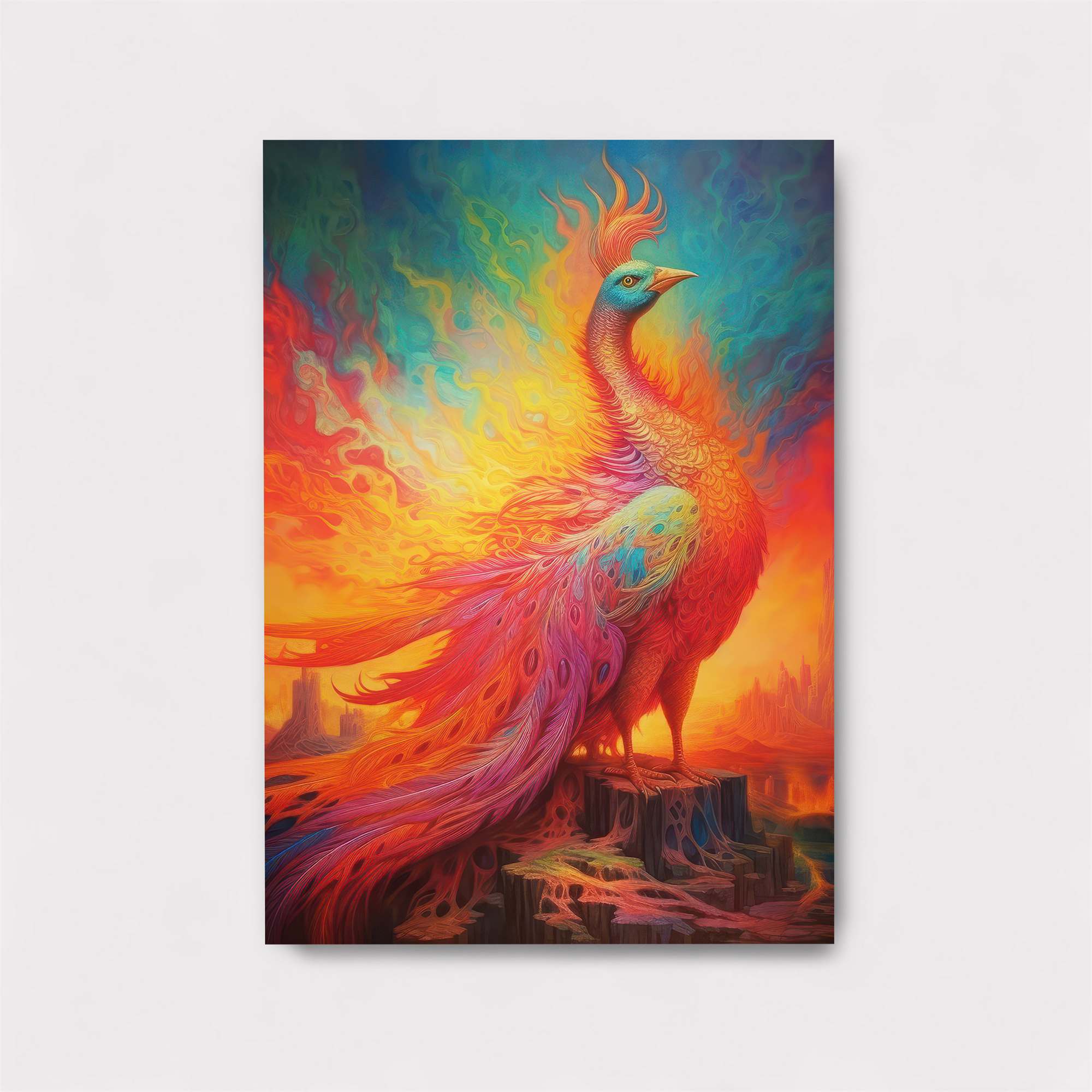 Phoenix Rebirth Safe Wall Magnetic / M