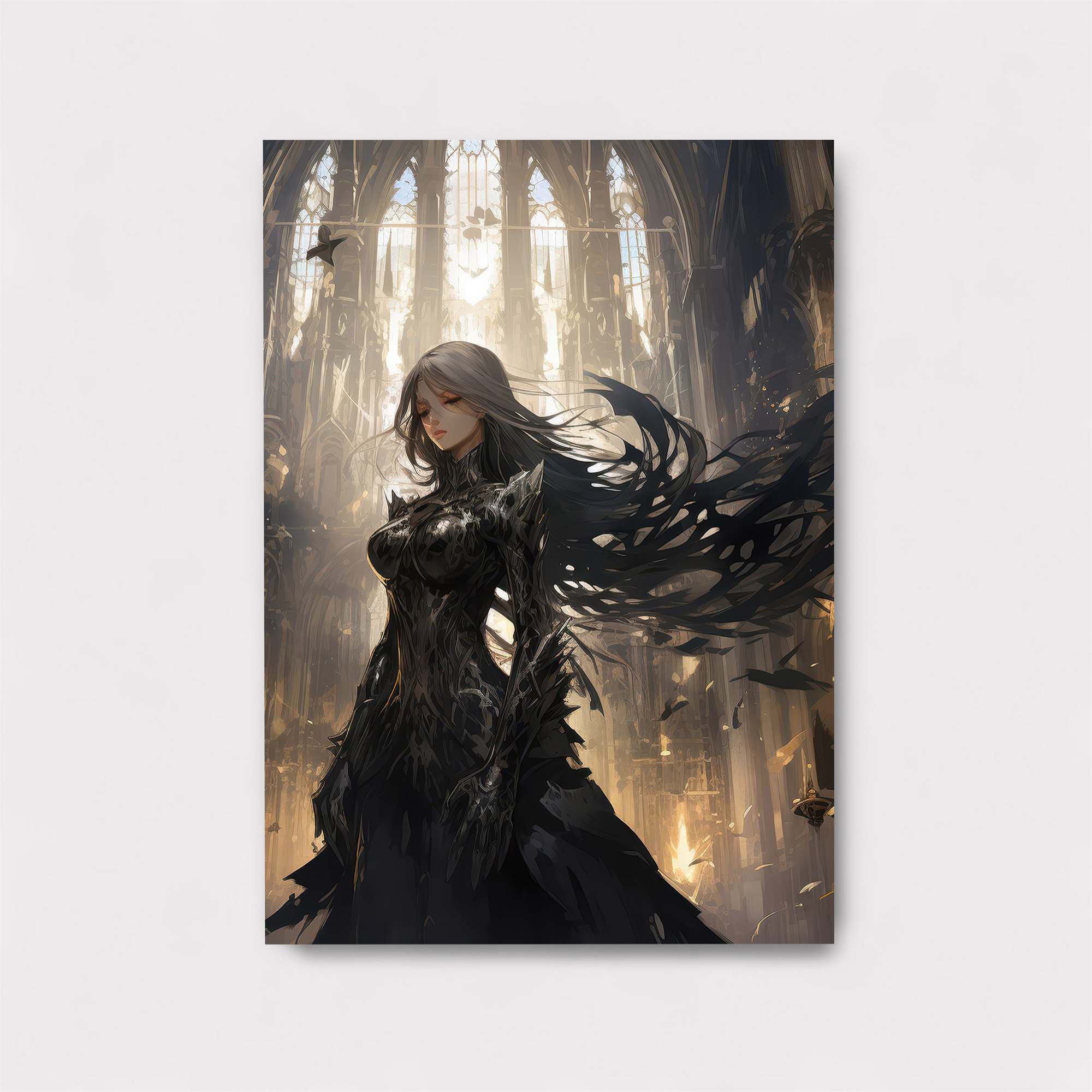 Raven Sorrow Safe Wall Magnetic / M
