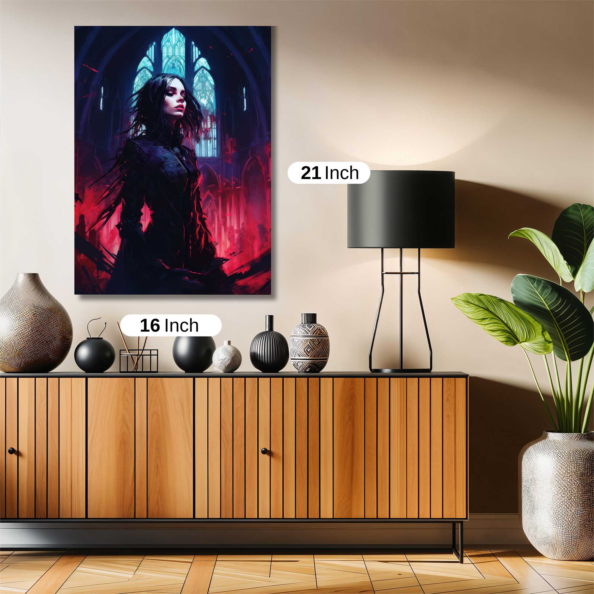 Gothic Enigma Safe Wall Magnetic / M