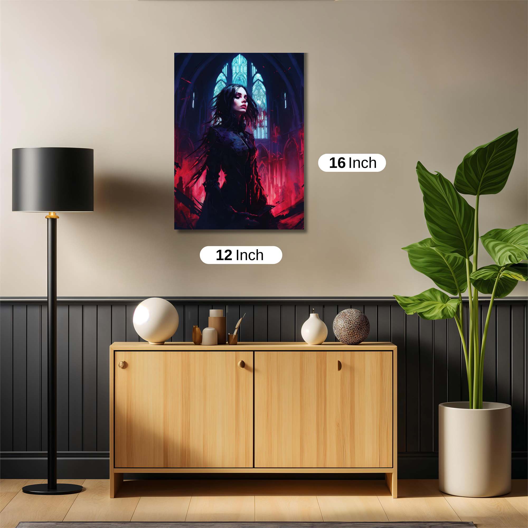 Gothic Enigma Safe Wall Magnetic / M