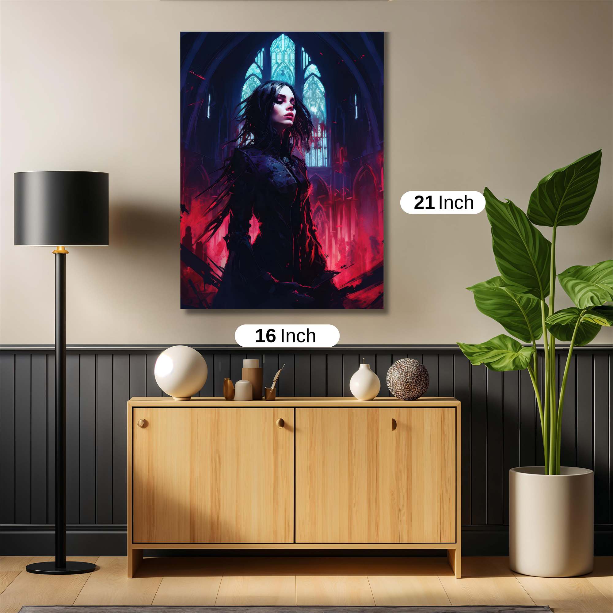 Gothic Enigma Safe Wall Magnetic / M