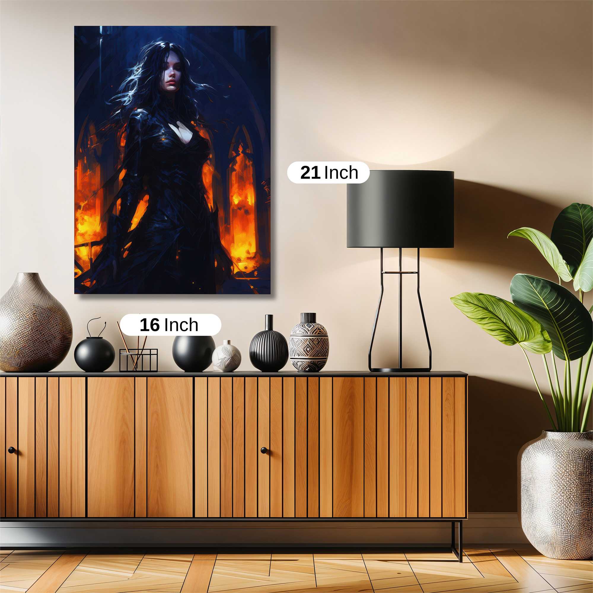 Sorceress Enigma Safe Wall Magnetic / M
