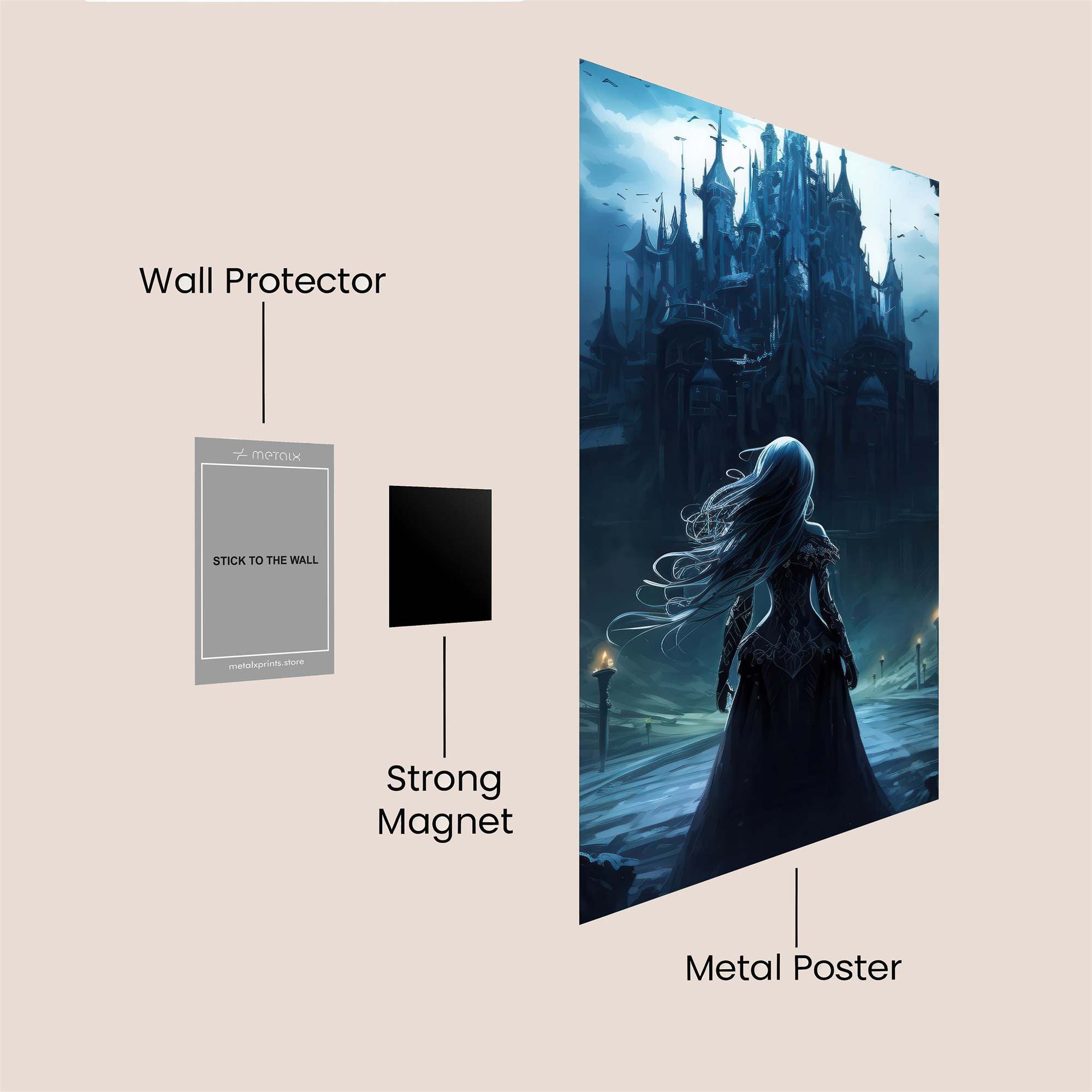 Dracula's Lament Safe Wall Magnetic / M