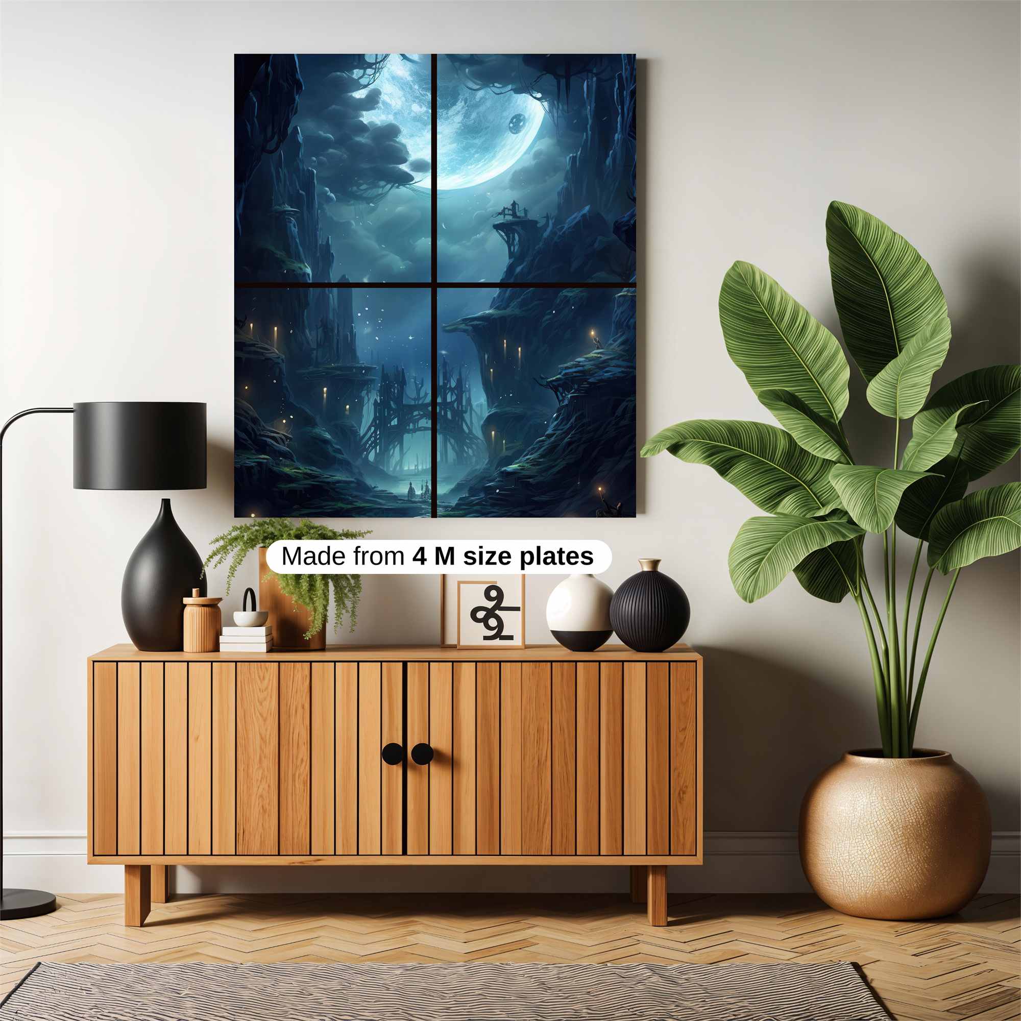 Moonlit Enigma Safe Wall Magnetic / M