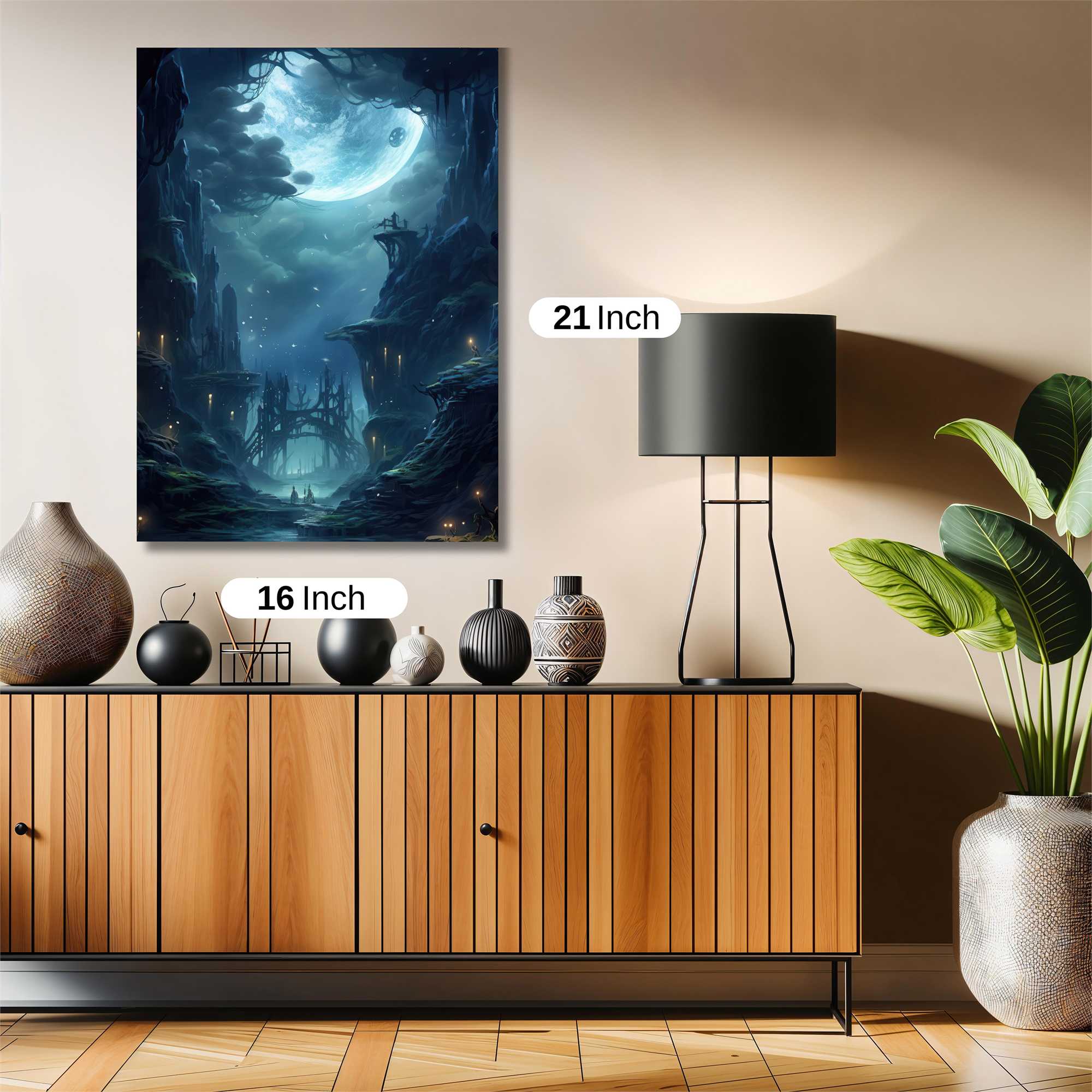 Moonlit Enigma Safe Wall Magnetic / M