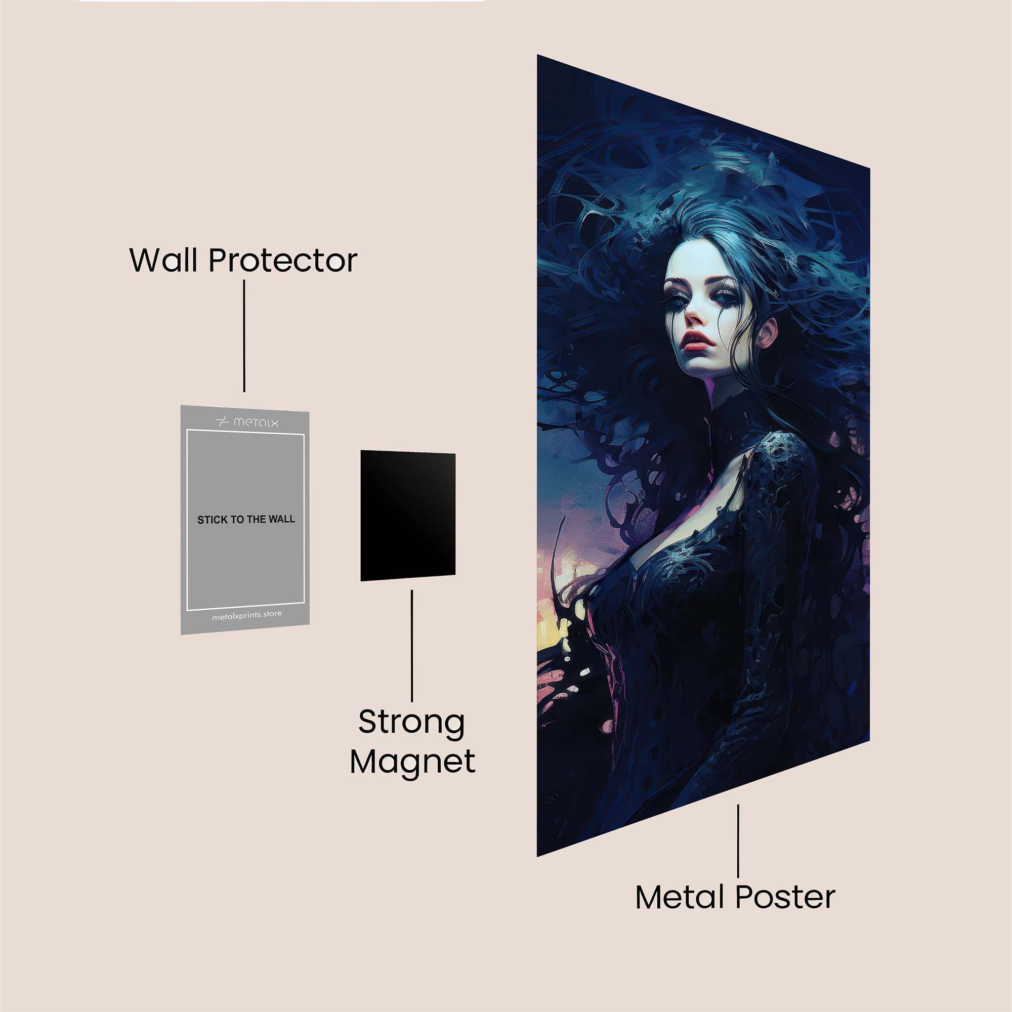 Mystic Enigma Safe Wall Magnetic / M