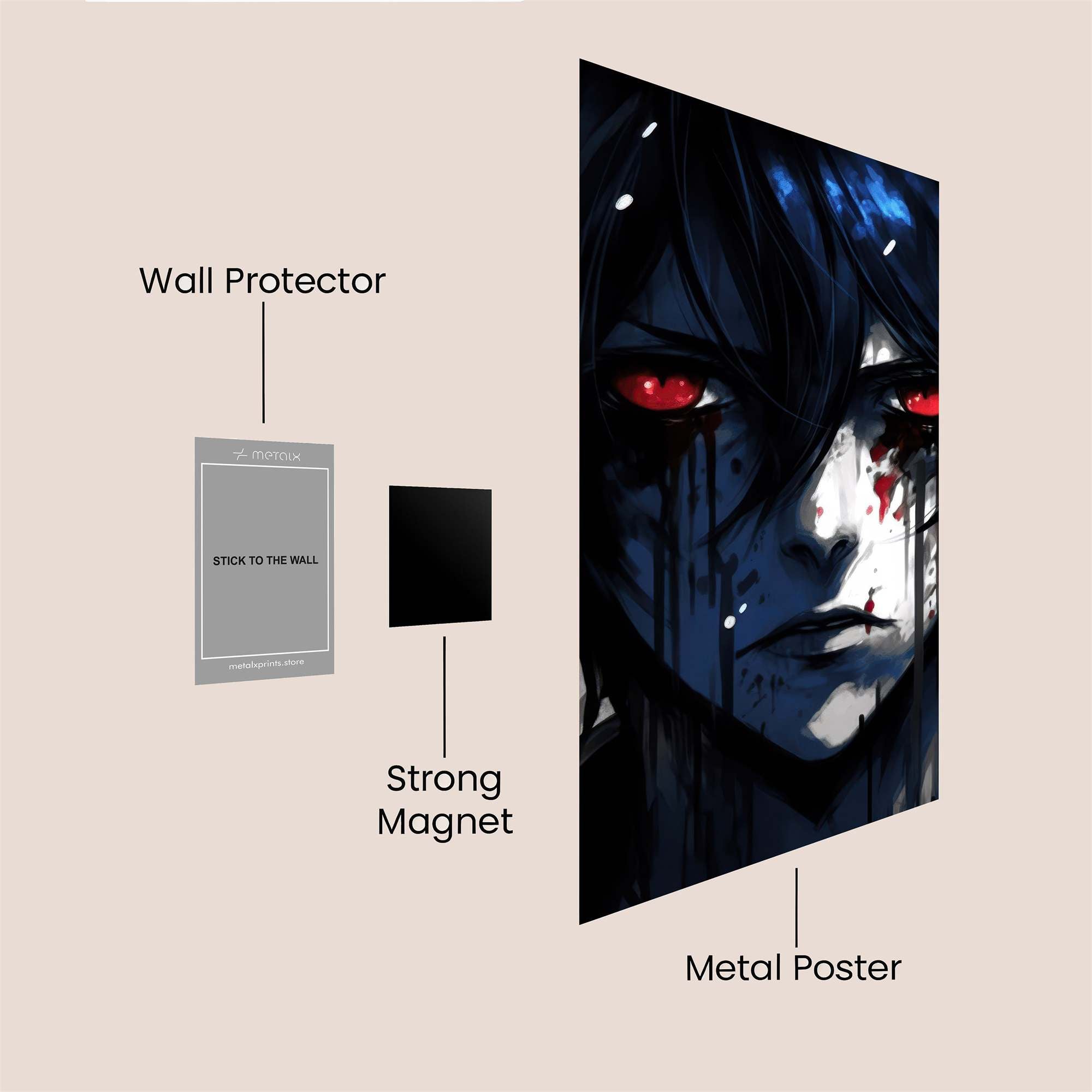 Akuma Despair Safe Wall Magnetic / M