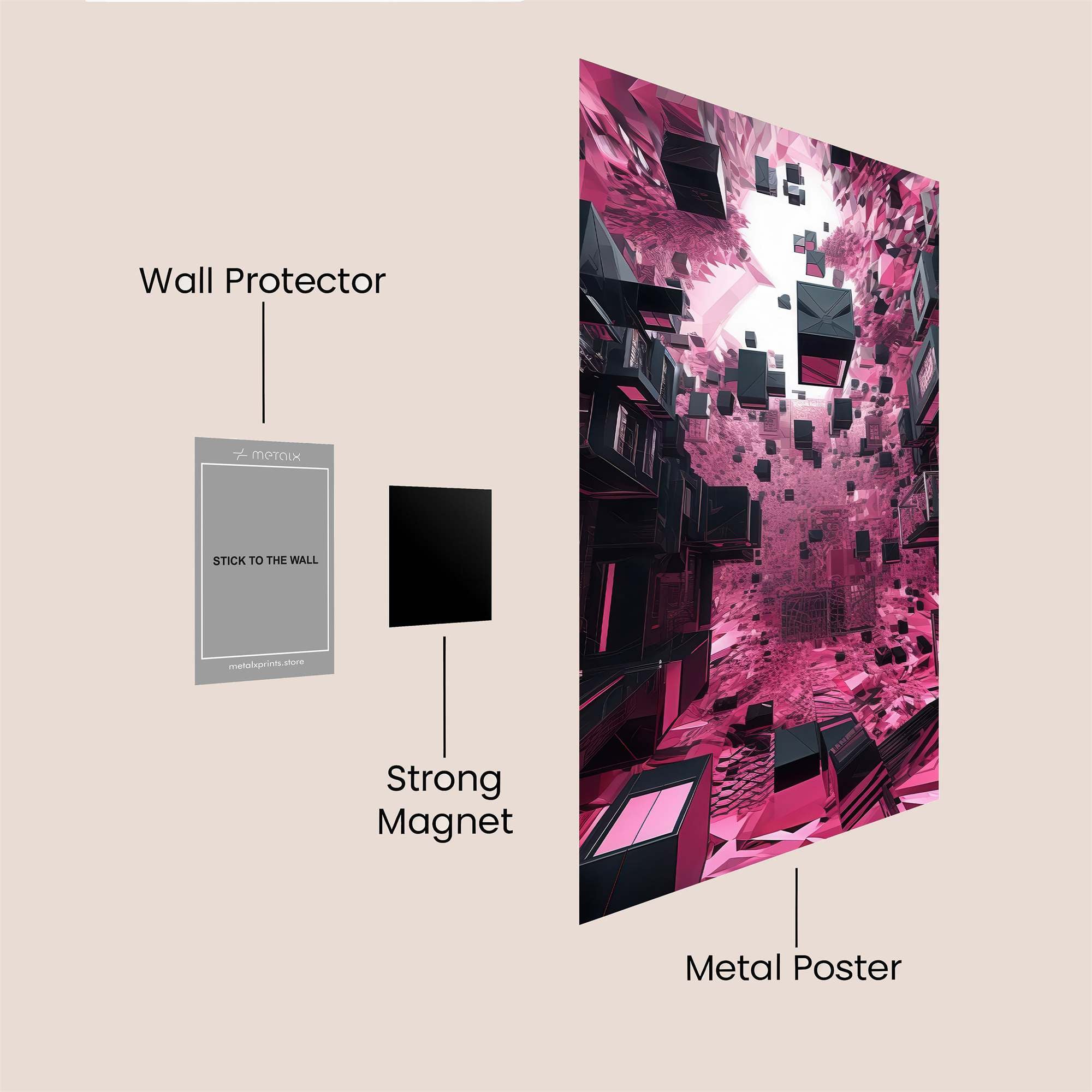 Matrix Dreamscape Safe Wall Magnetic / M