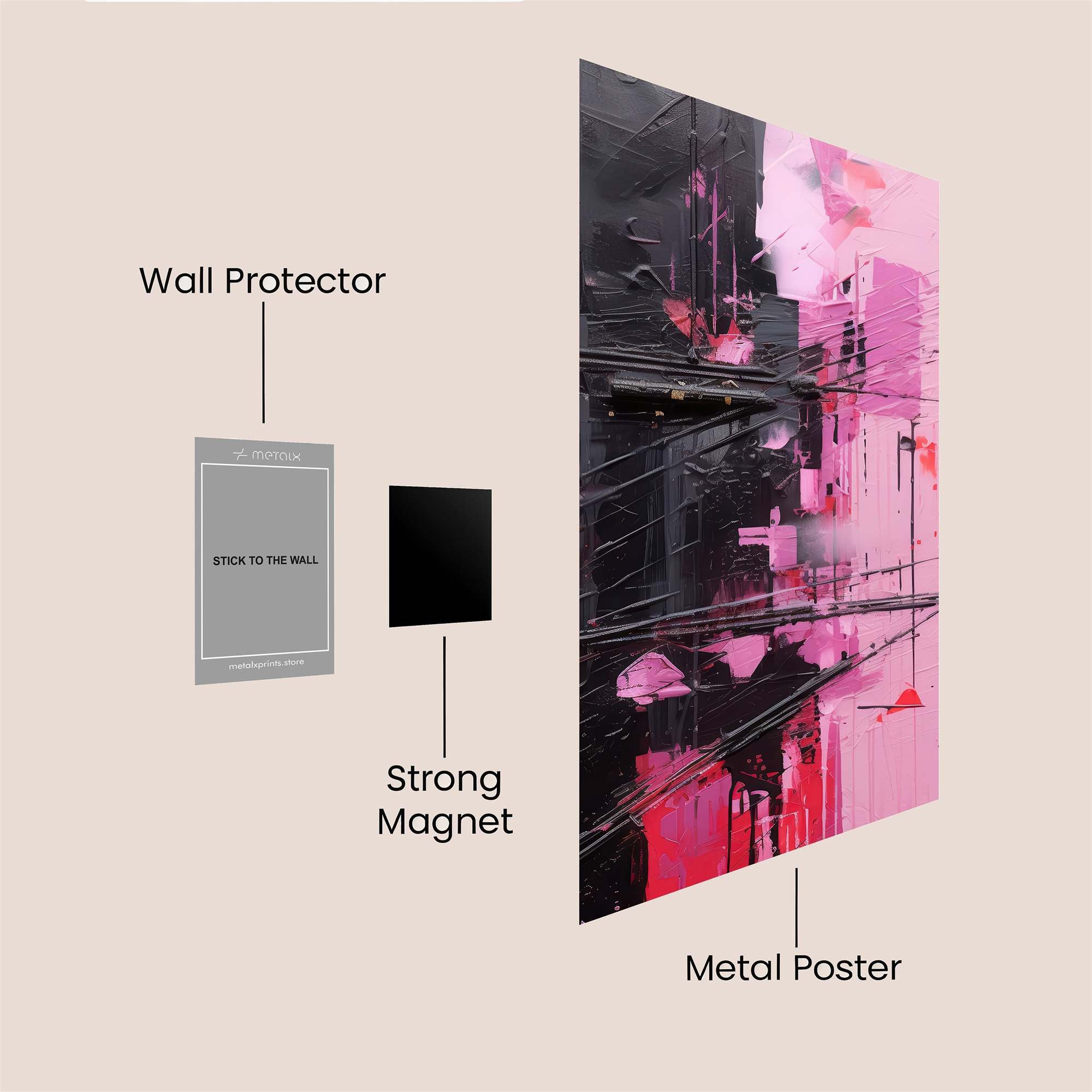City Pulse Safe Wall Magnetic / M
