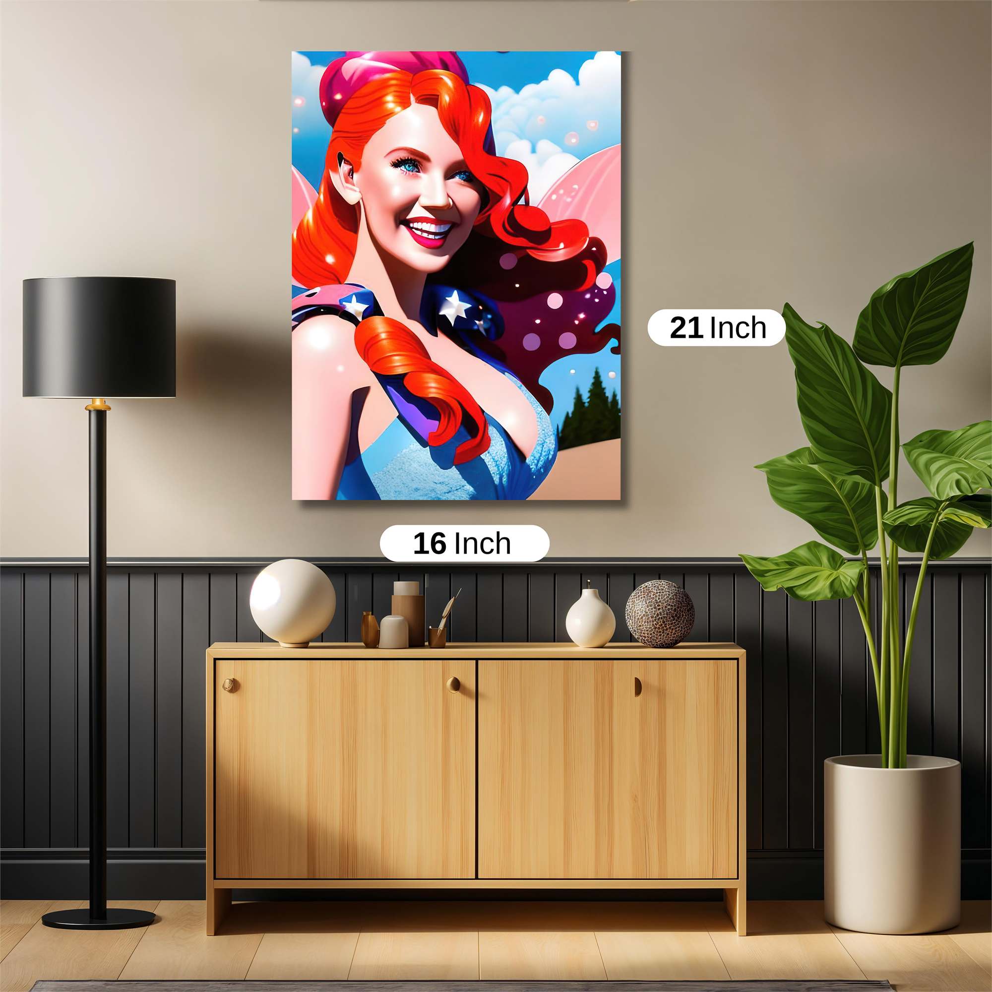 Fairy Joyful Safe Wall Magnetic / M