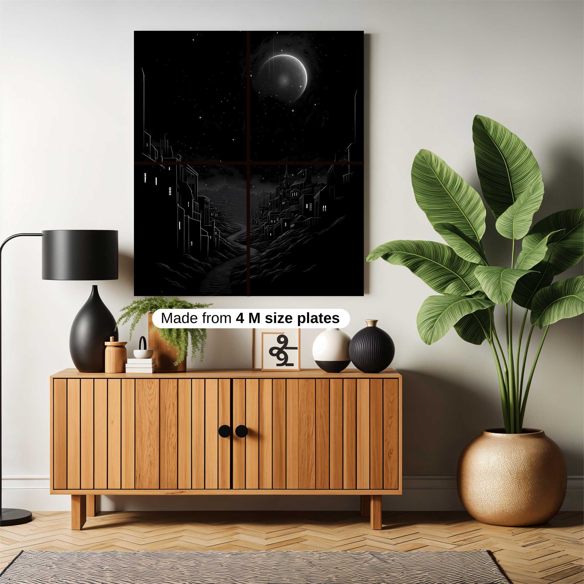 Moonlit Mystery Safe Wall Magnetic / M
