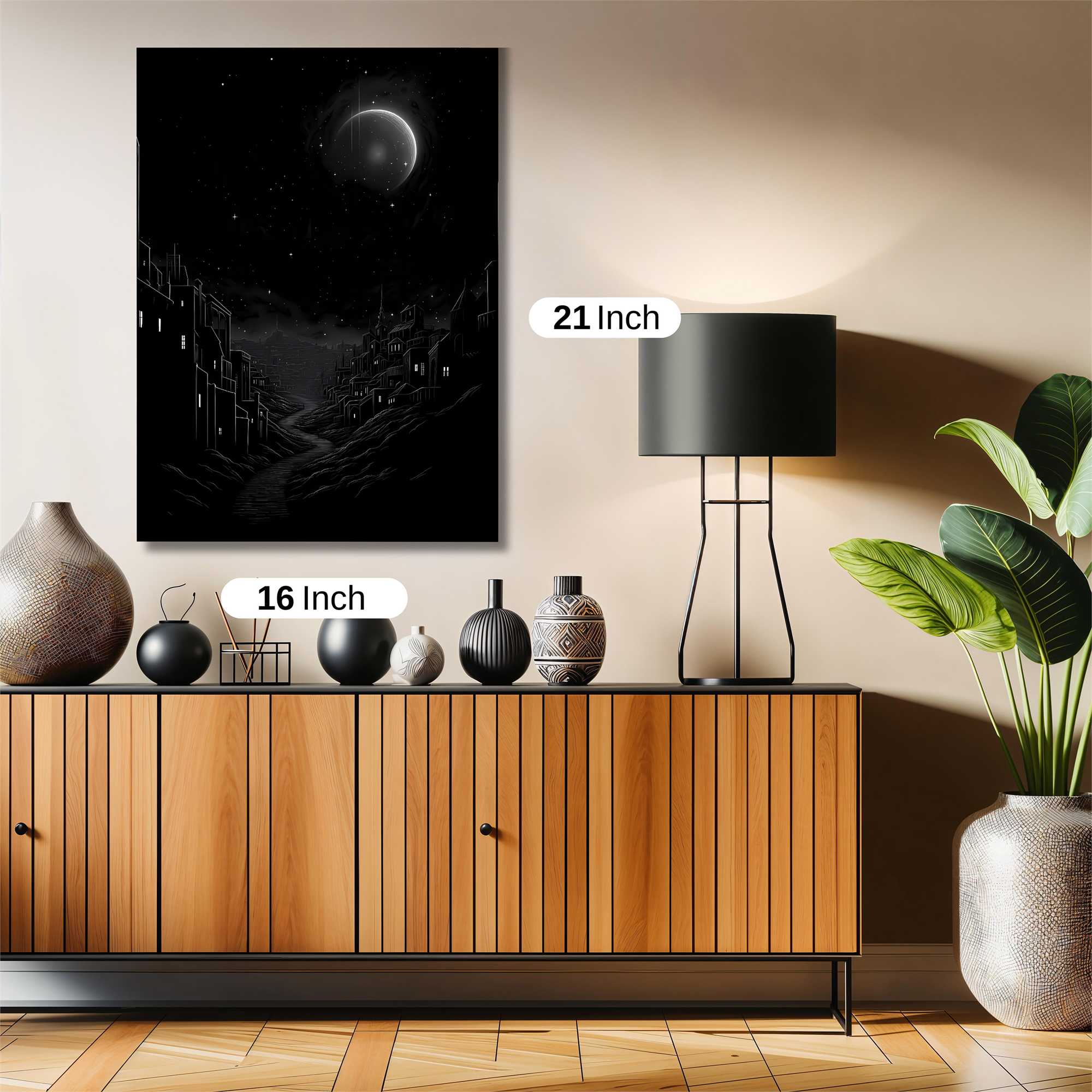 Moonlit Mystery Safe Wall Magnetic / M