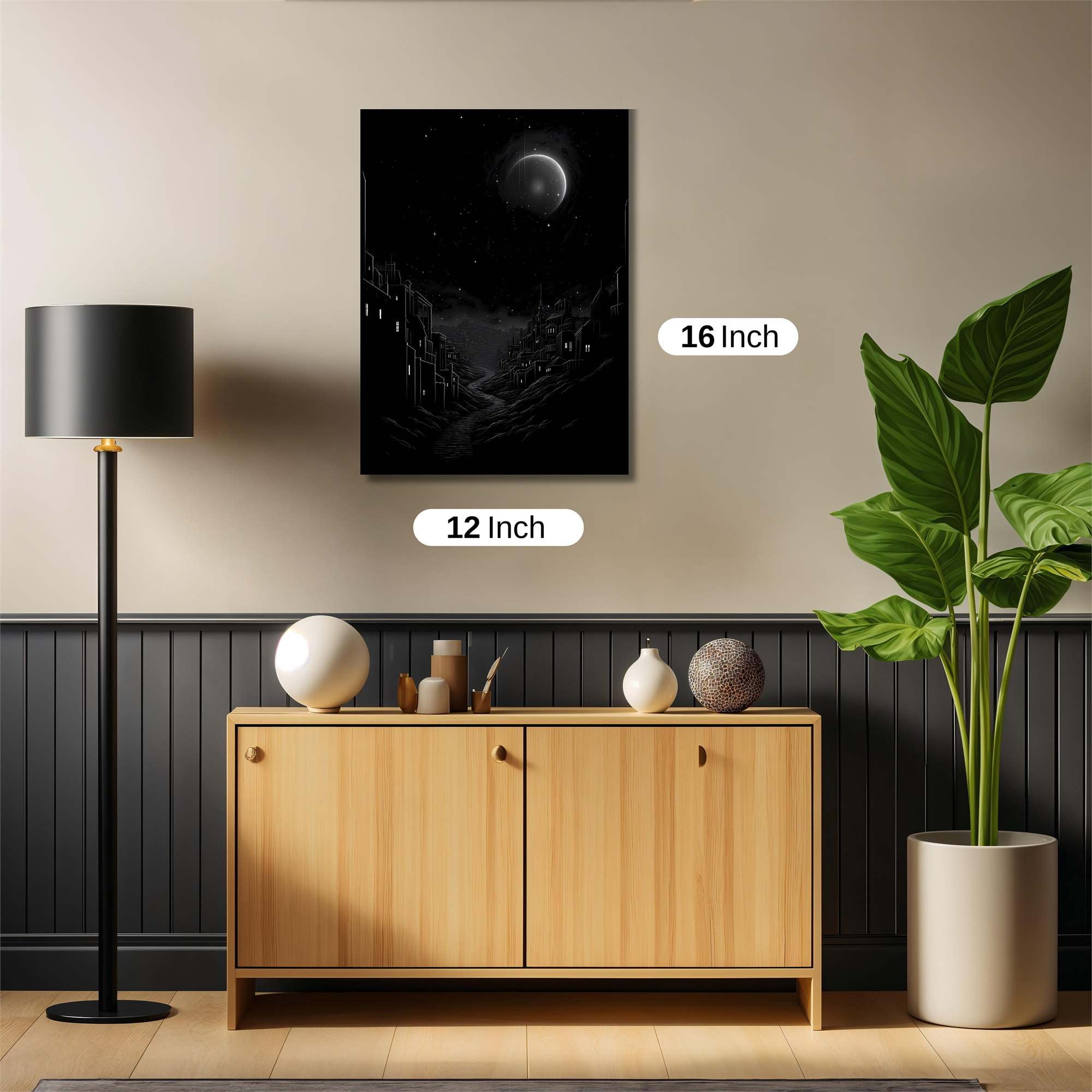 Moonlit Mystery Safe Wall Magnetic / M