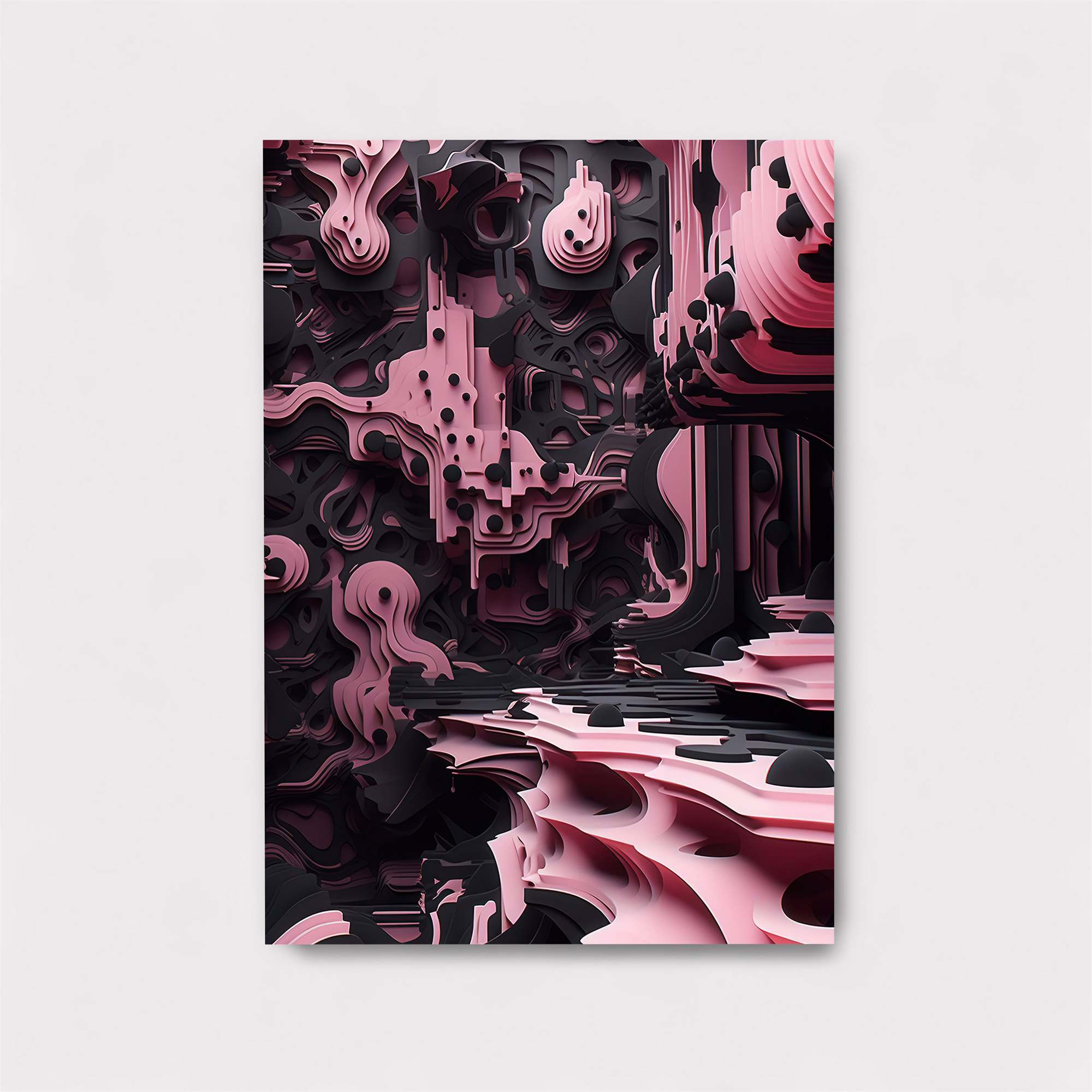 Neon Labyrinth Safe Wall Magnetic / M