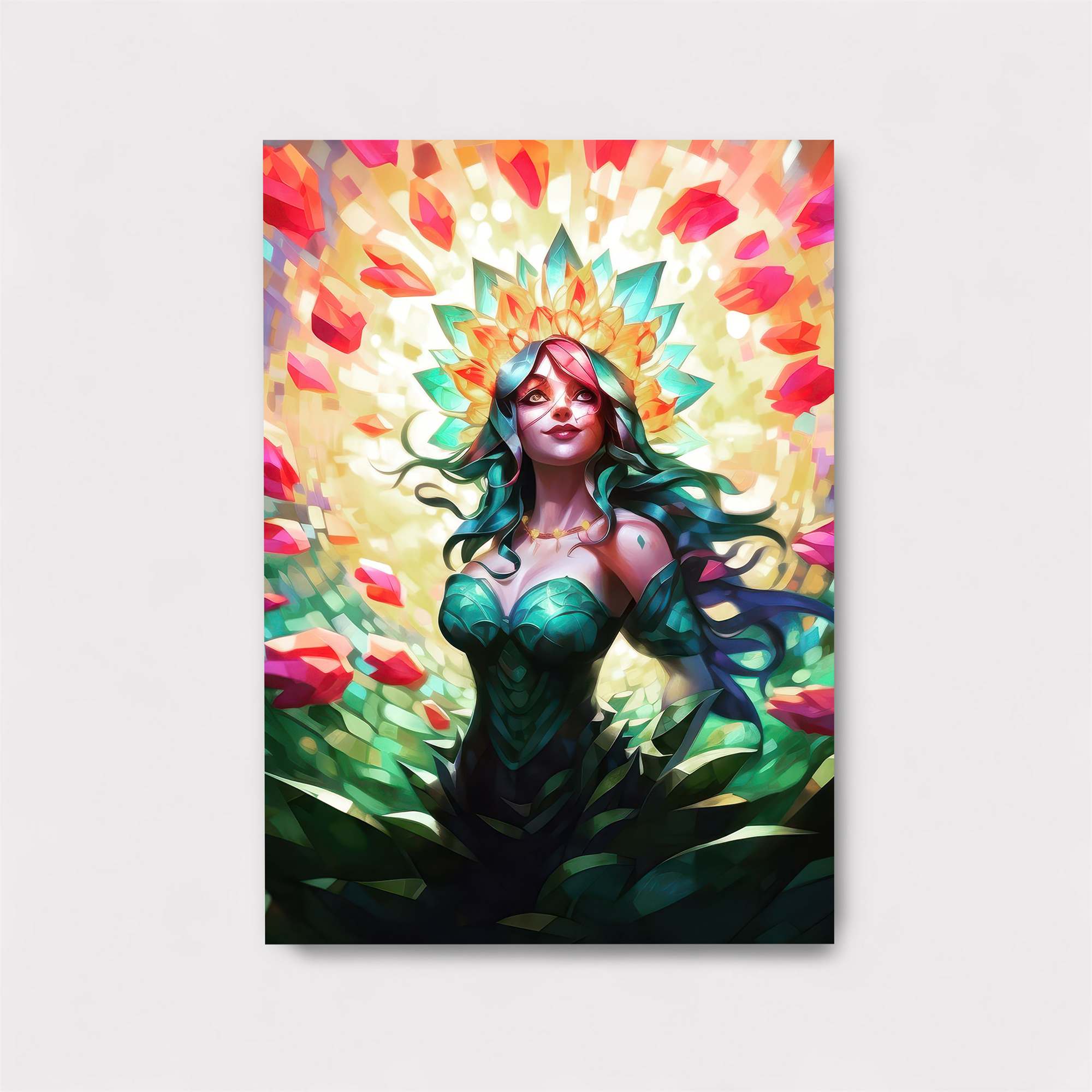 Floral Radiance Safe Wall Magnetic / M