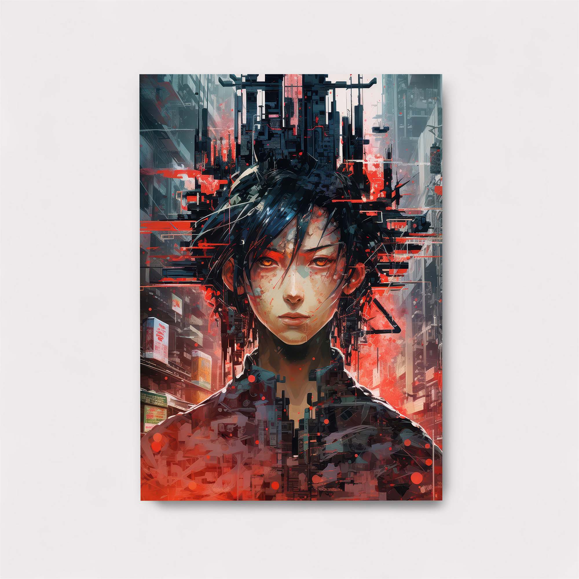 Cyberpunk Fury Safe Wall Magnetic / M