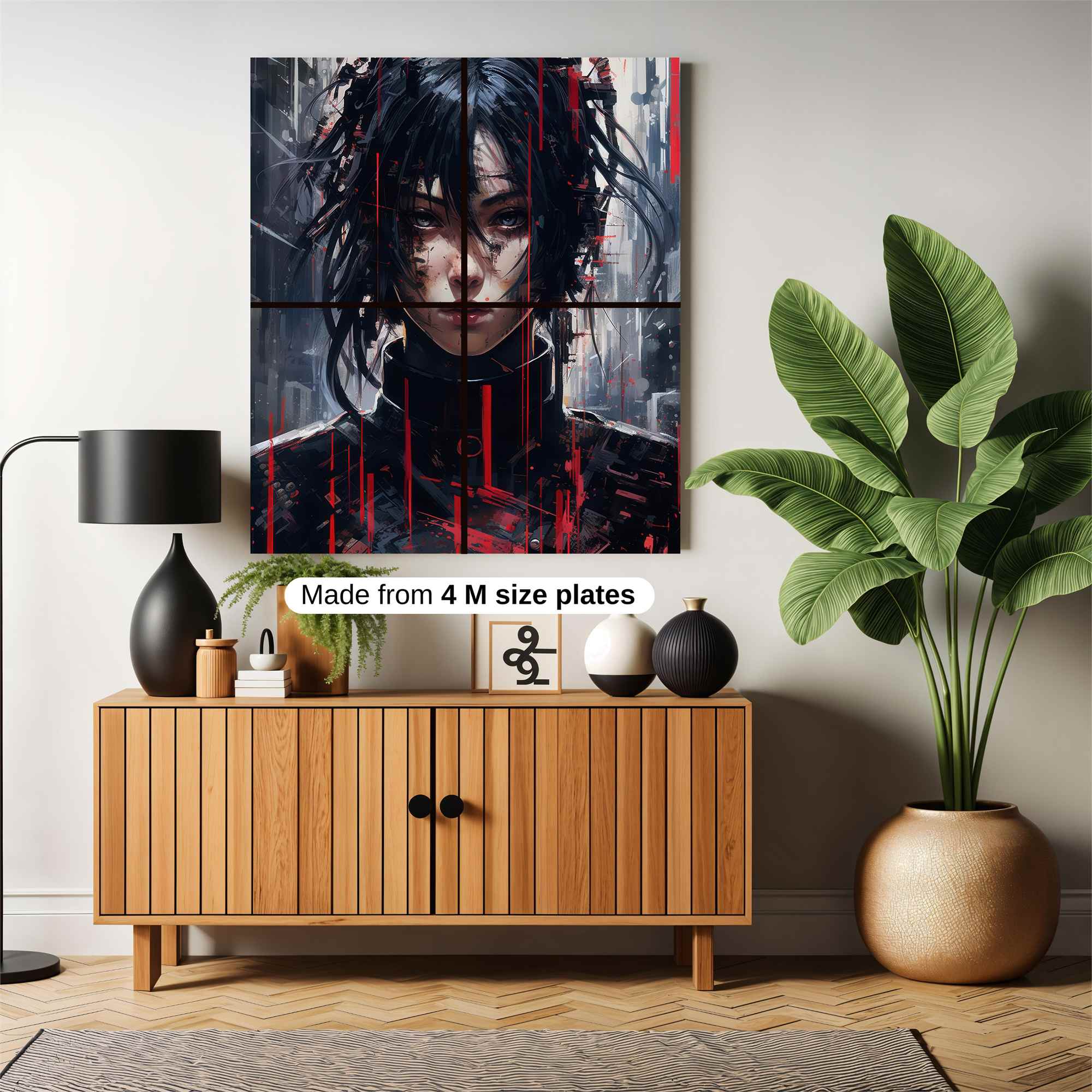 Cyberpunk Intensity Safe Wall Magnetic / M