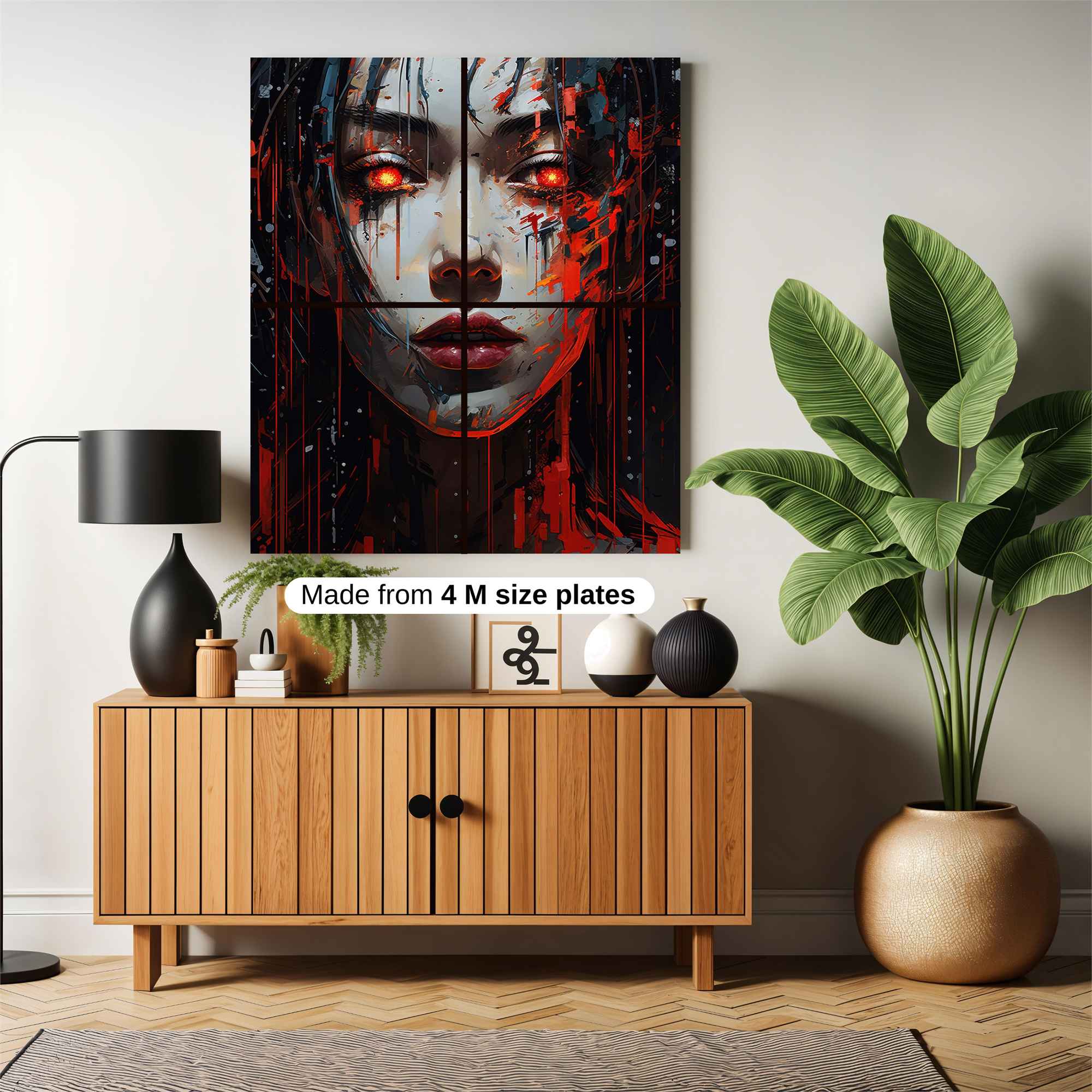 Gaze Ablaze Safe Wall Magnetic / M